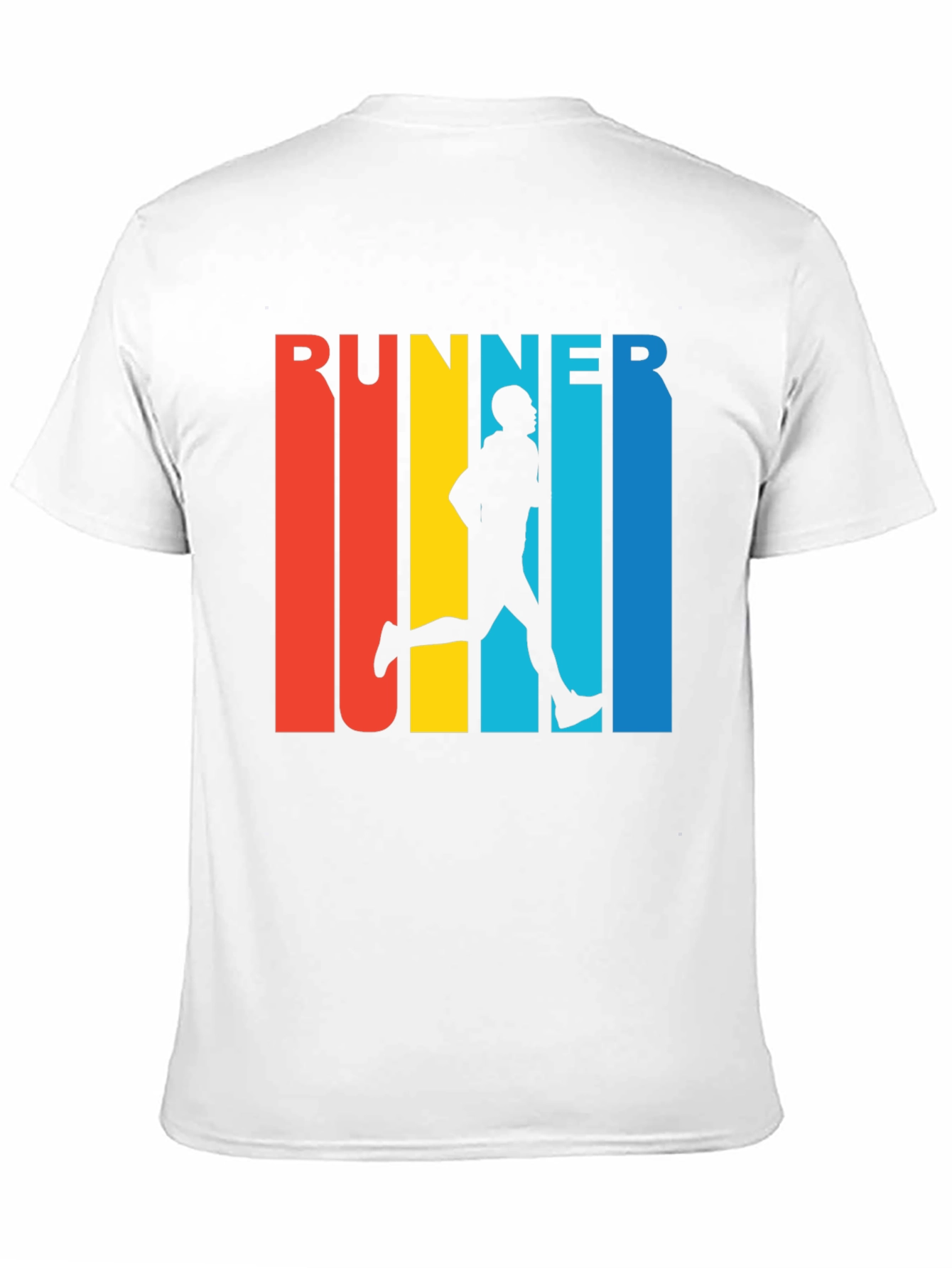 Retro Runner Graphic Tee - Black