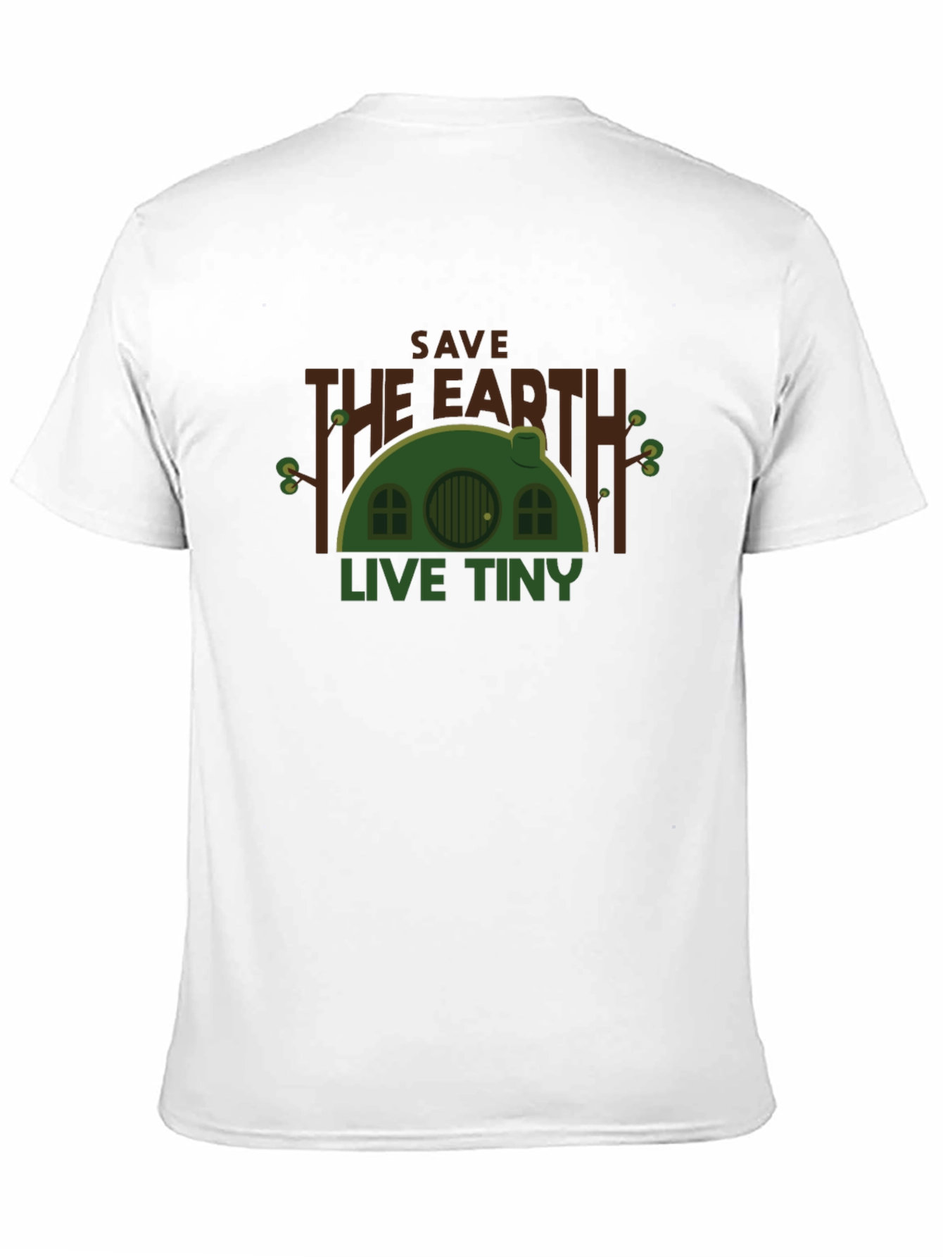 Save the Earth Live Tiny Black T-Shirt