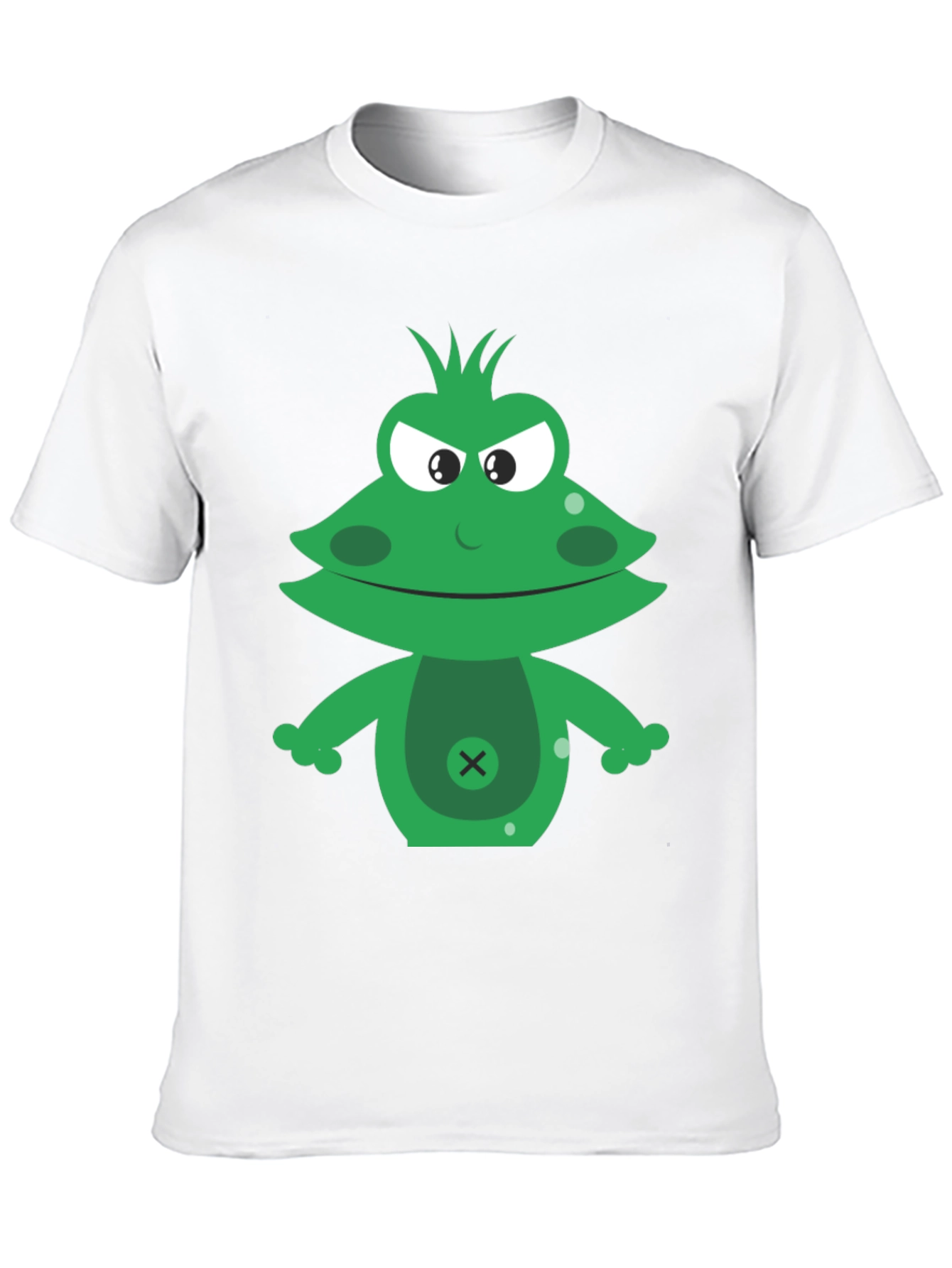 Funny Green Frog Graphic T-Shirt