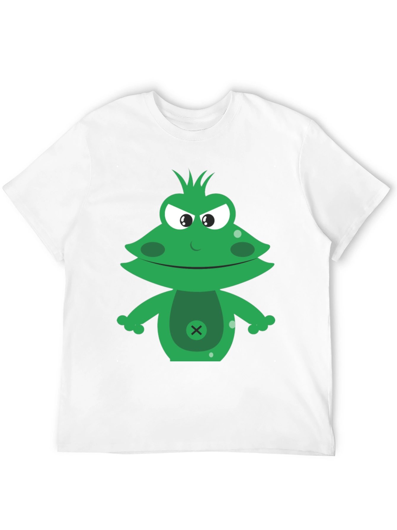 Funny Green Frog Graphic T-Shirt
