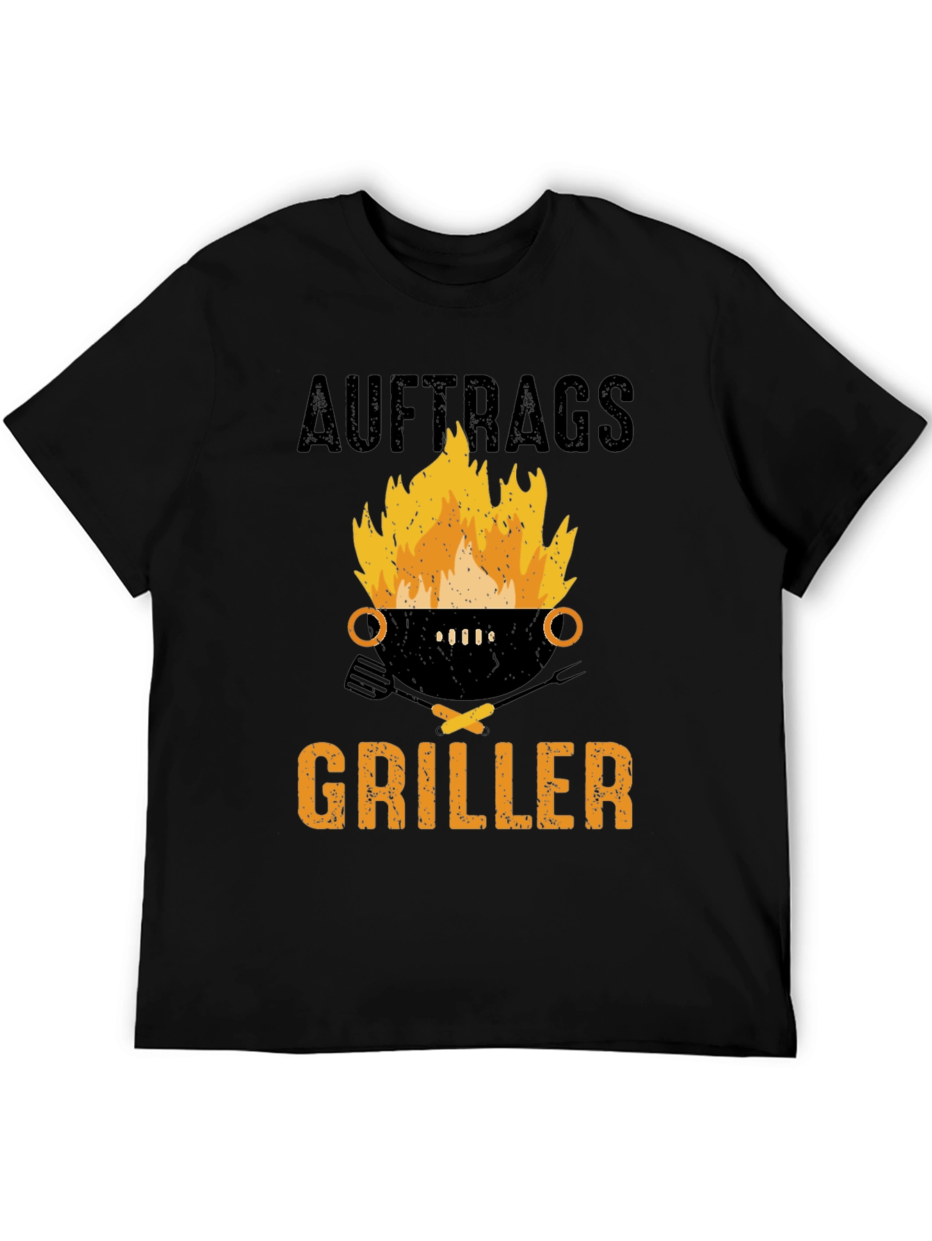 Auftrags Griller T-Shirt - BBQ Grill Master Tee