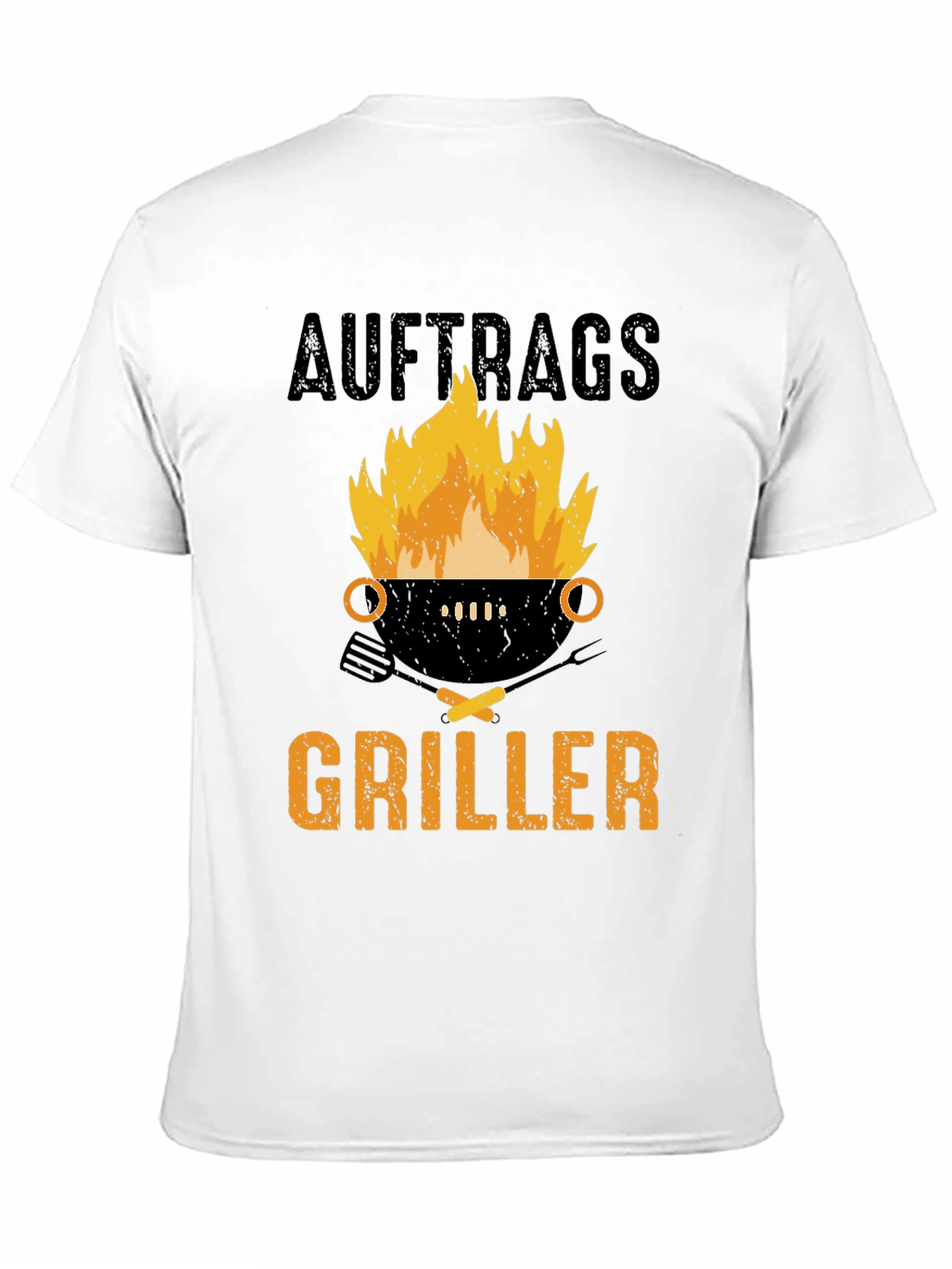 Auftrags Griller T-Shirt - BBQ Grill Master Tee