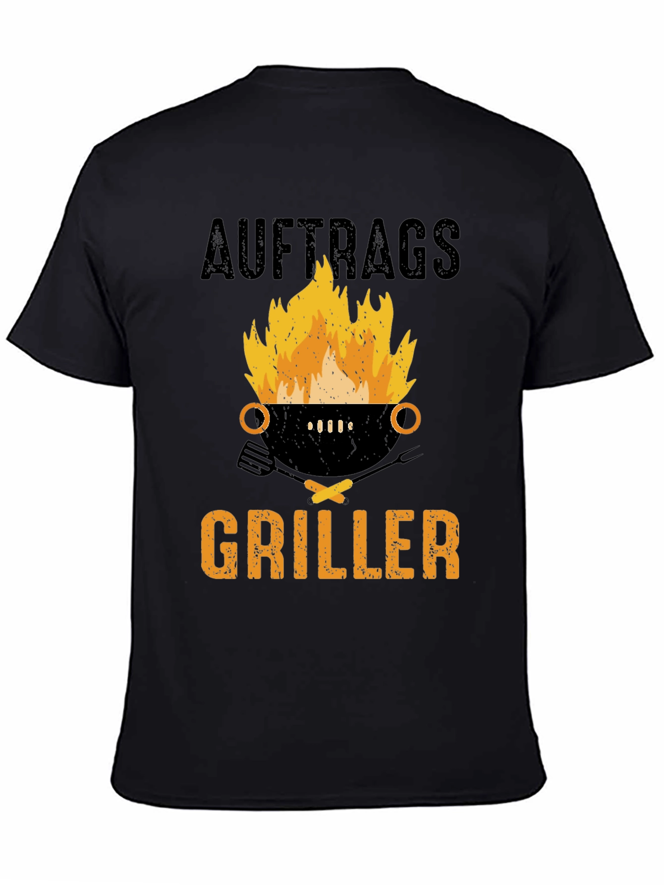 Auftrags Griller T-Shirt - BBQ Grill Master Tee