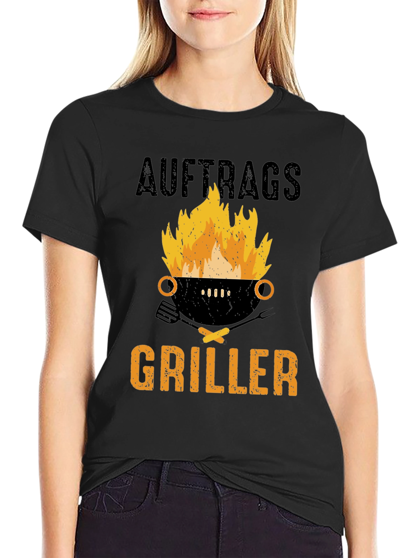 Auftrags Griller T-Shirt - BBQ Grill Master Tee