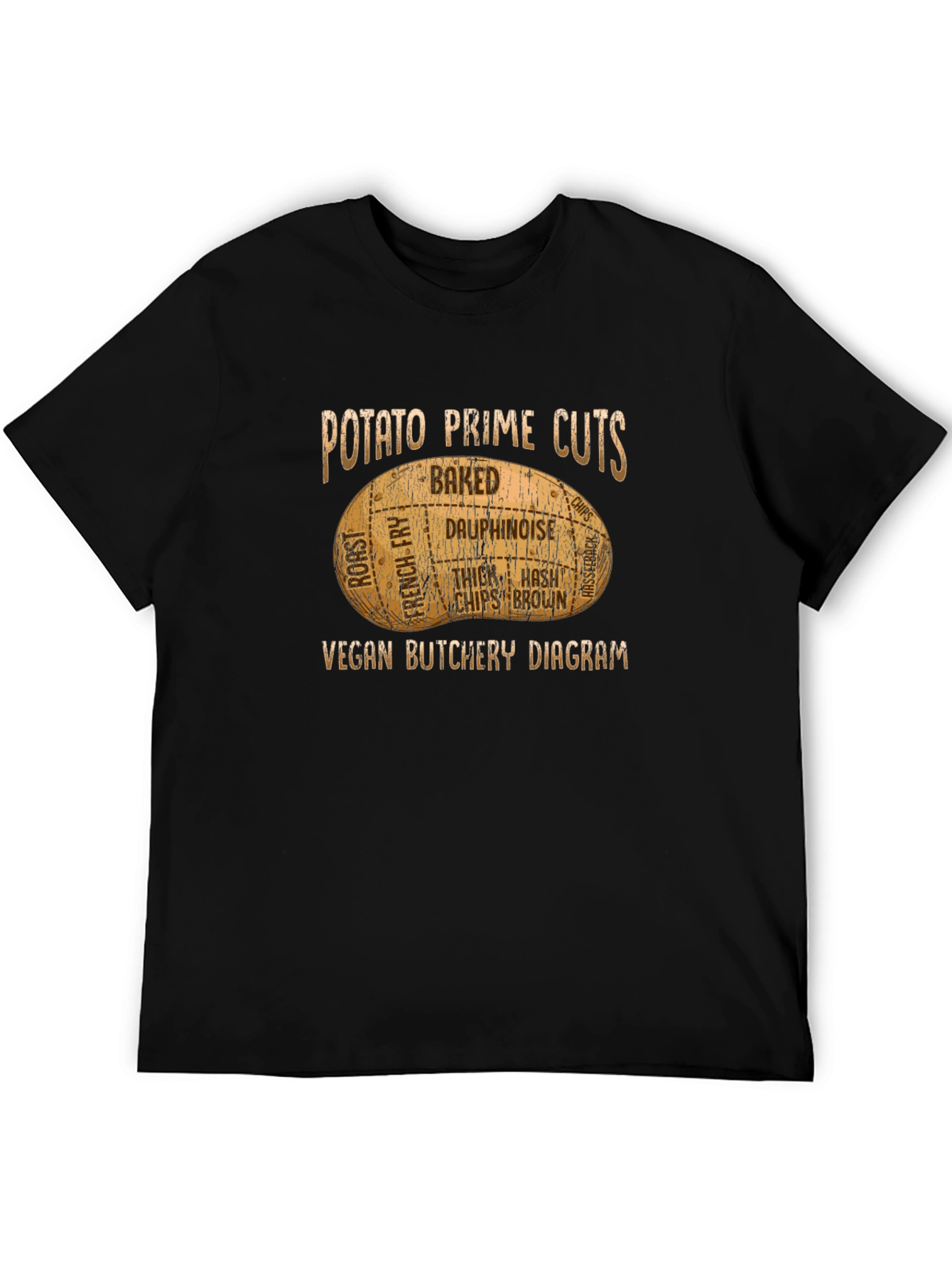 Vegan Potato Prime Cuts T-Shirt