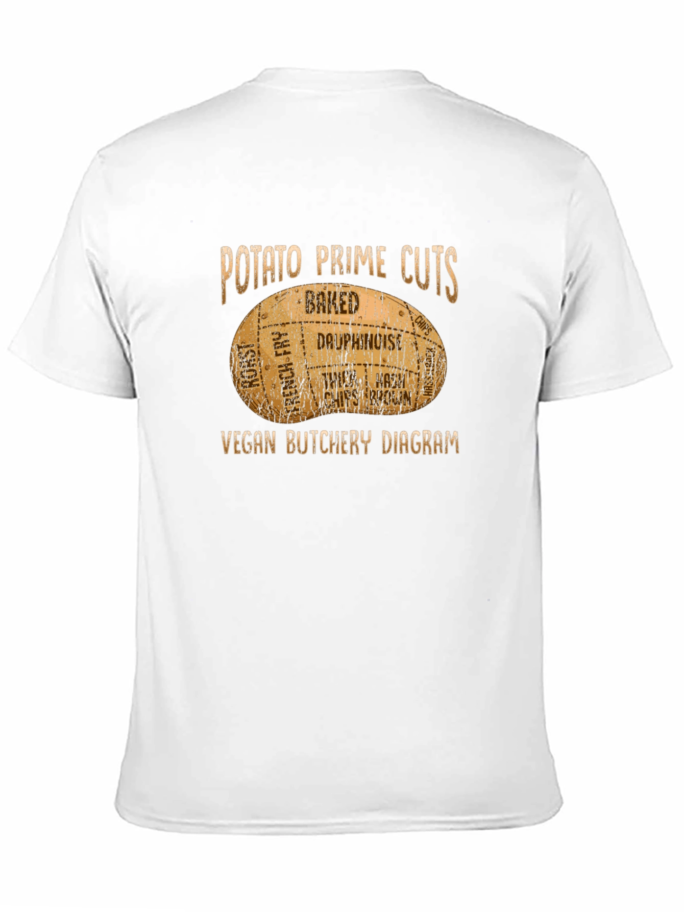 Vegan Potato Prime Cuts T-Shirt
