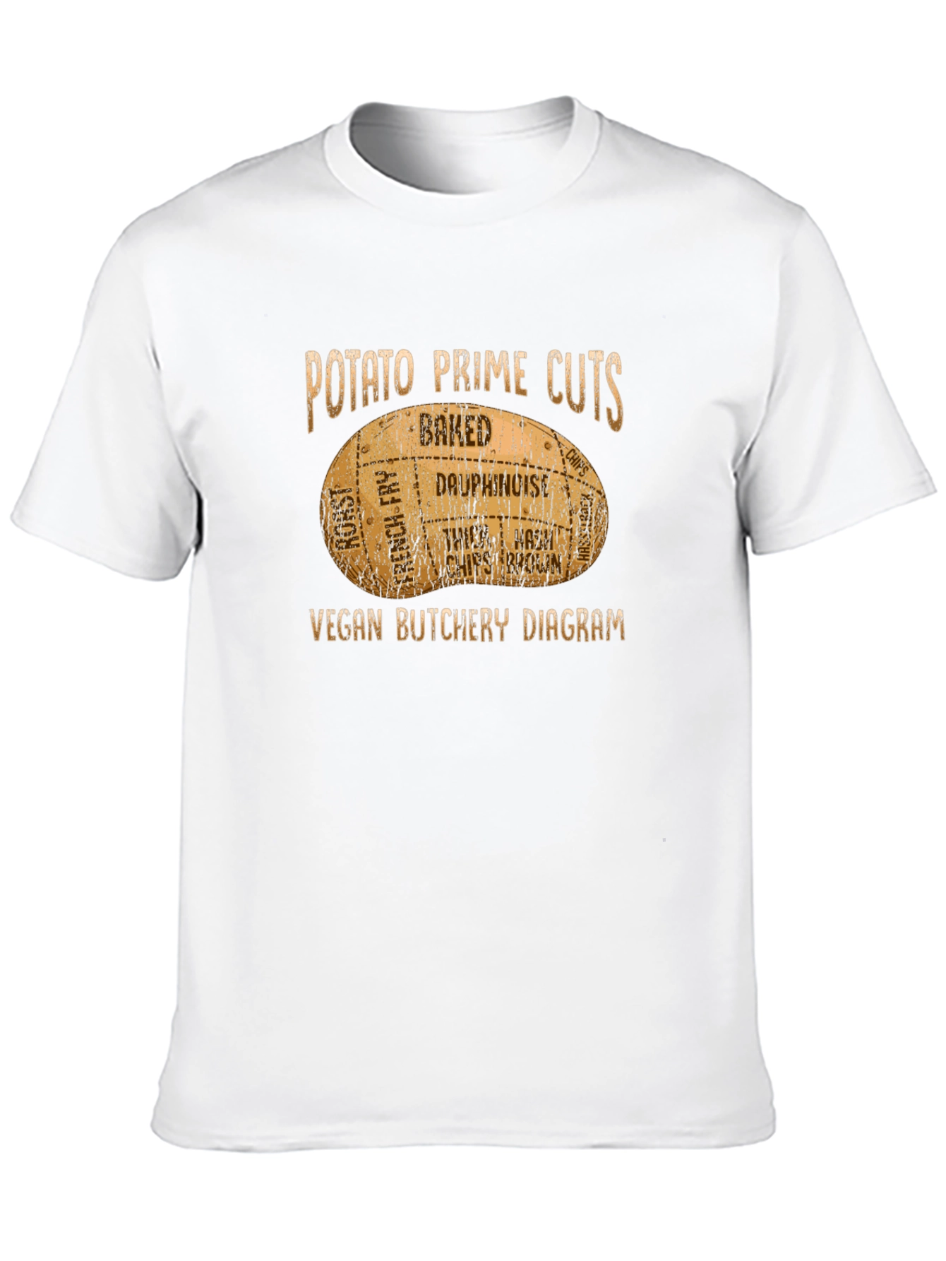 Vegan Potato Prime Cuts T-Shirt