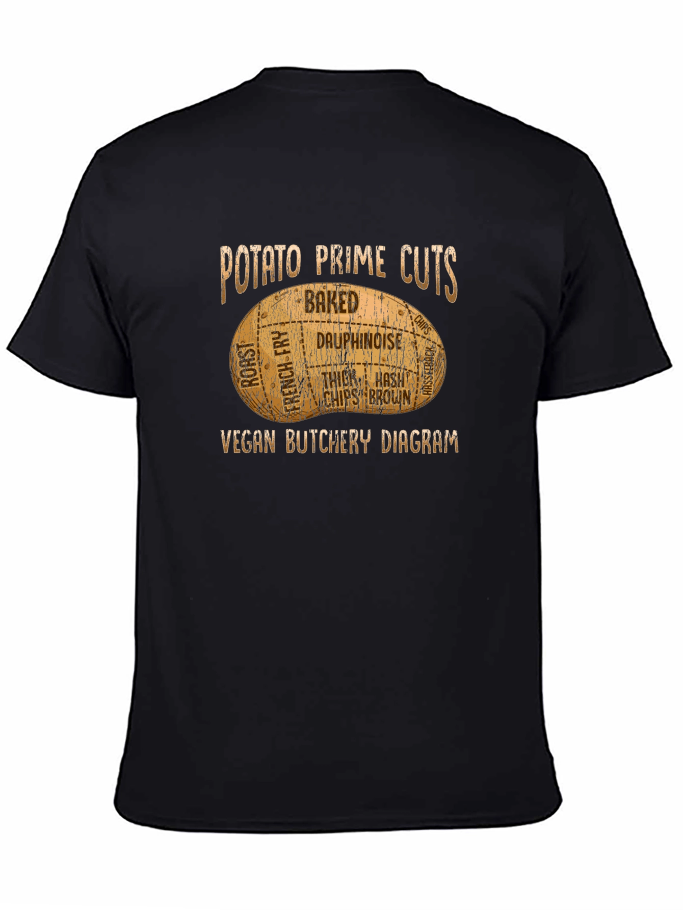 Vegan Potato Prime Cuts T-Shirt