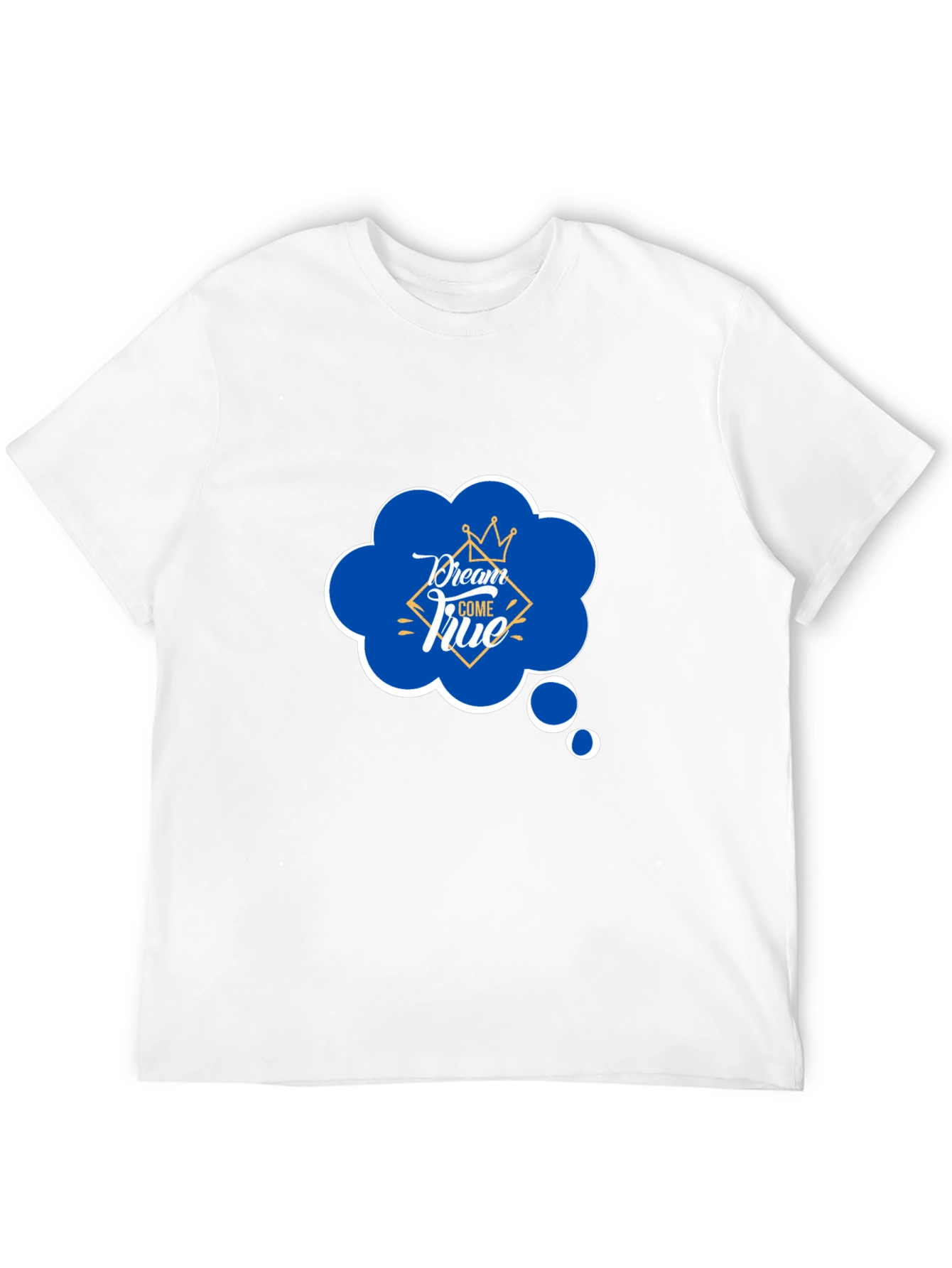 Dream Come True Graphic Black T-Shirt