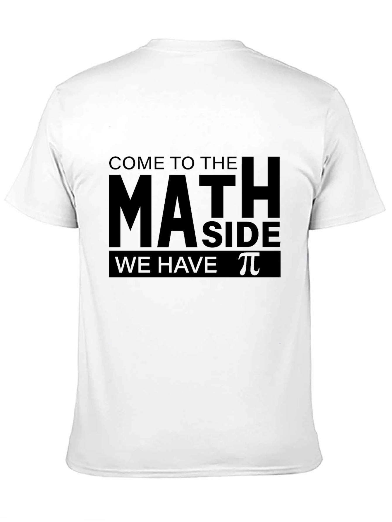 Math Side T-Shirt - Funny Pi Geek Tee