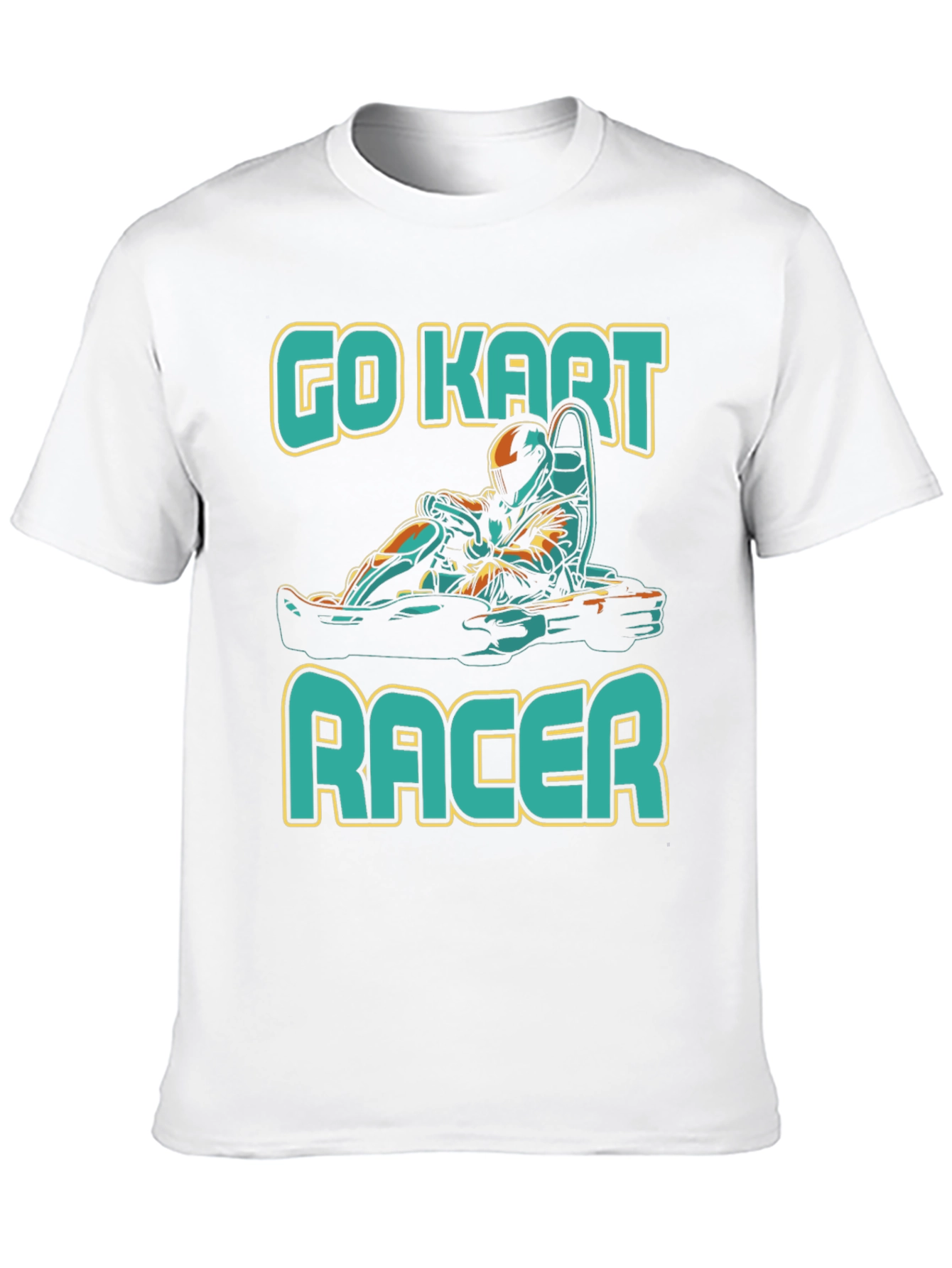 Go Kart Racer Graphic T-Shirt