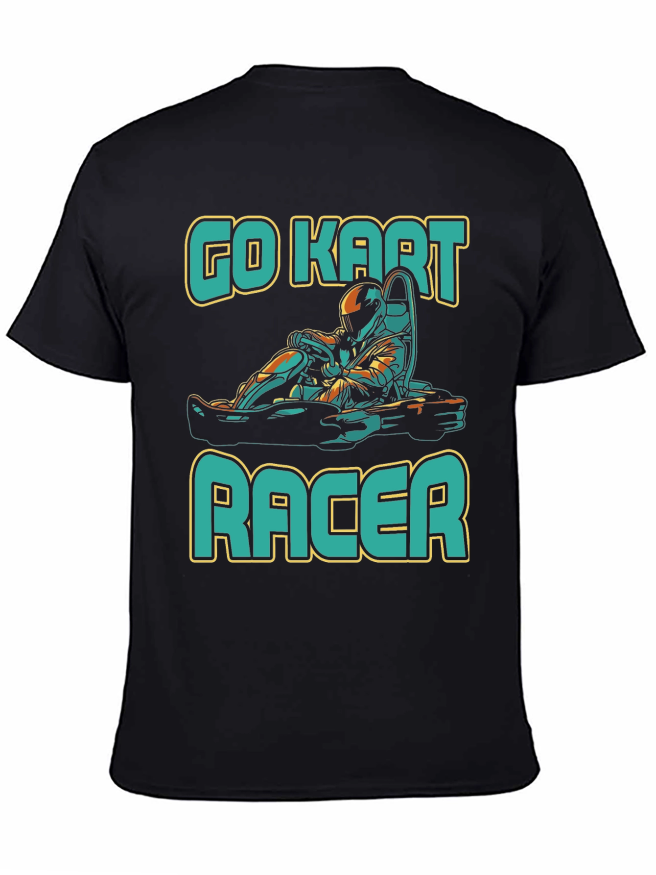 Go Kart Racer Graphic T-Shirt