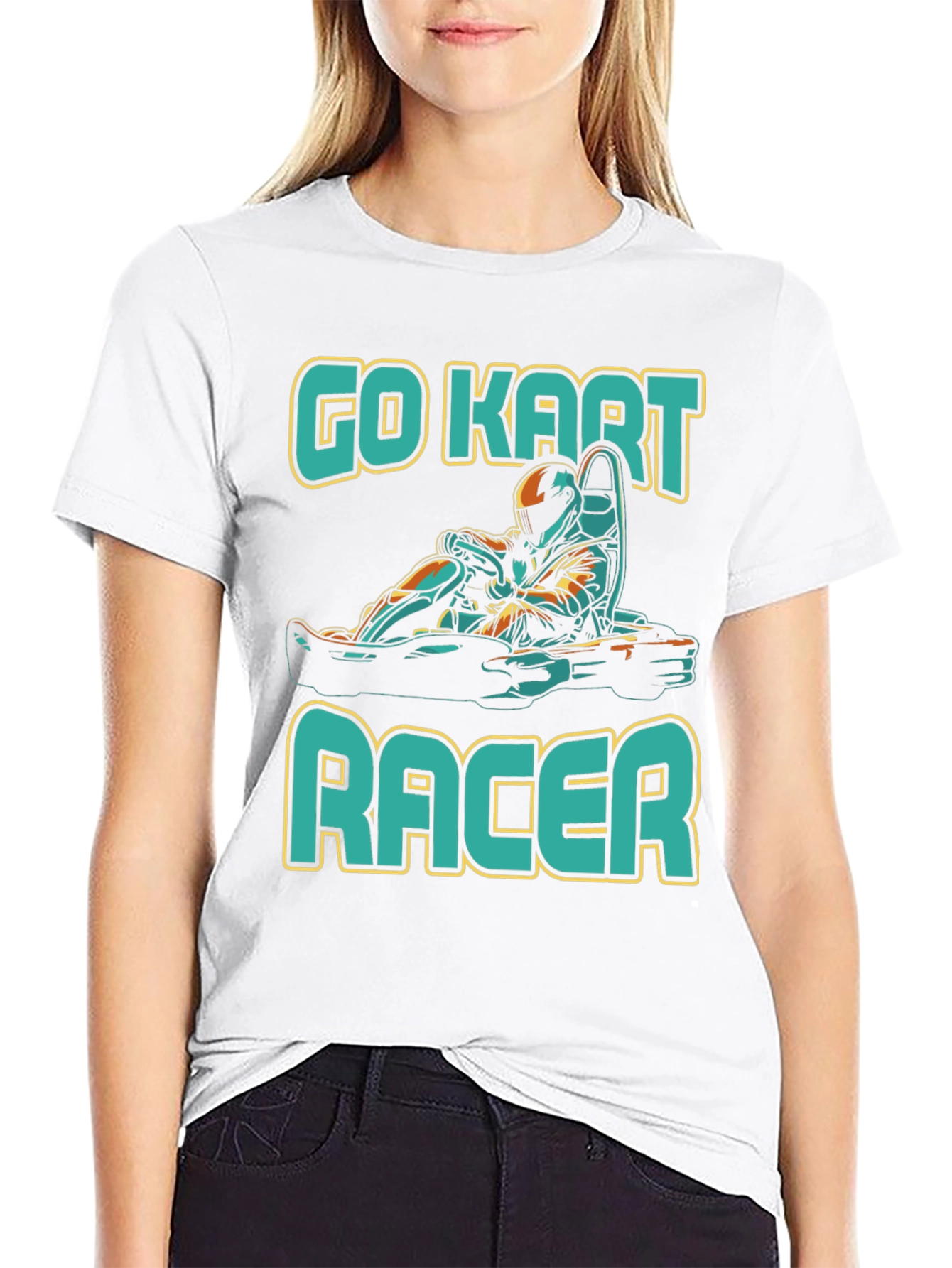 Go Kart Racer Graphic T-Shirt