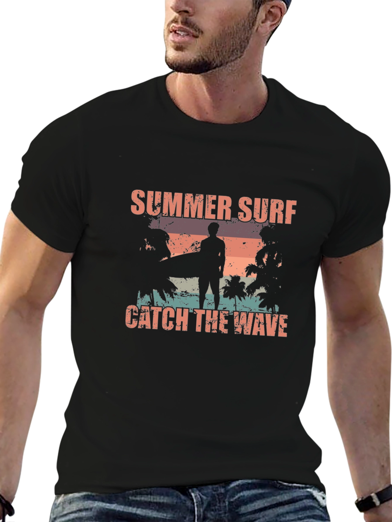 Summer Surf Graphic T-Shirt
