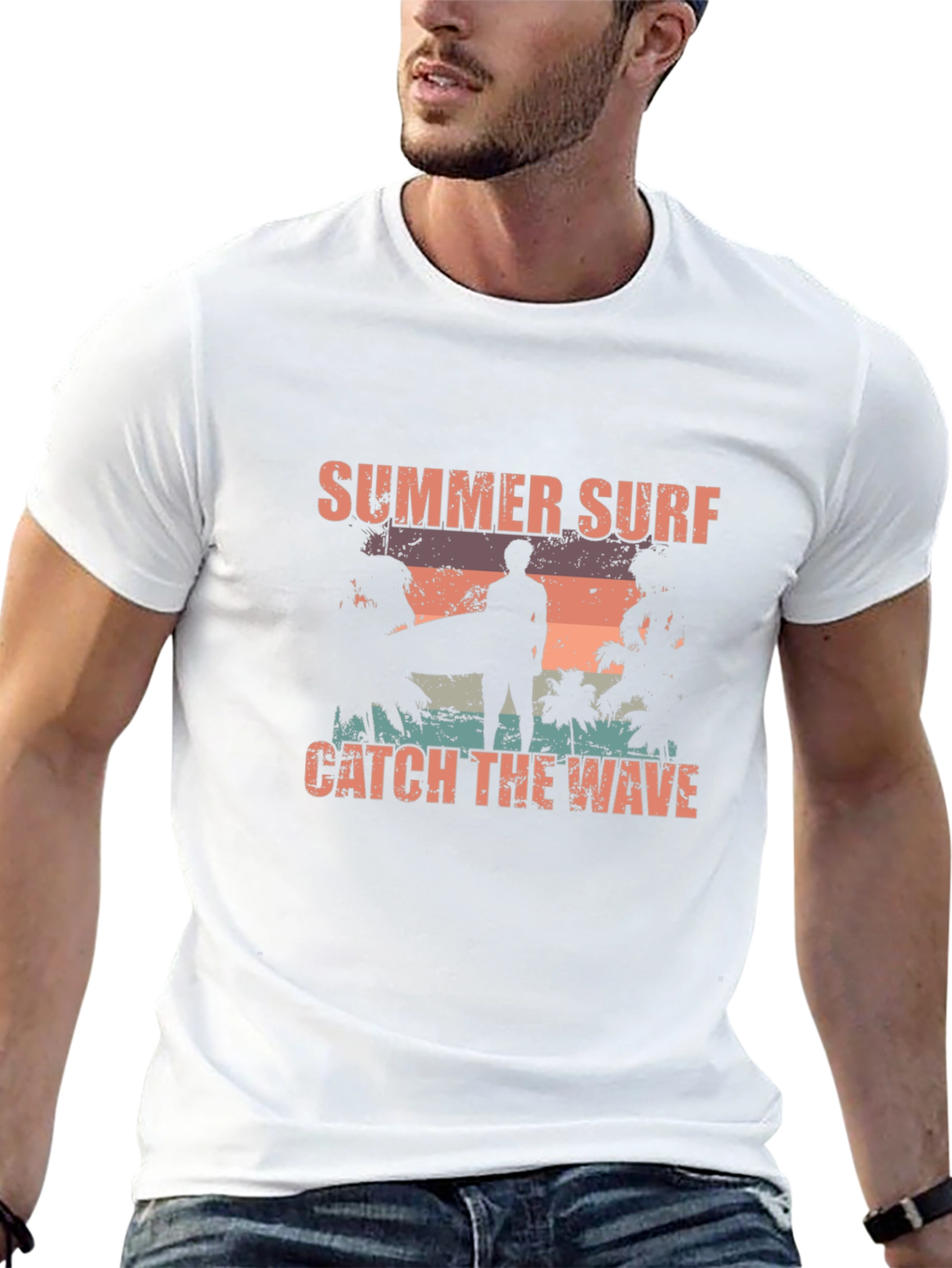 Summer Surf Graphic T-Shirt