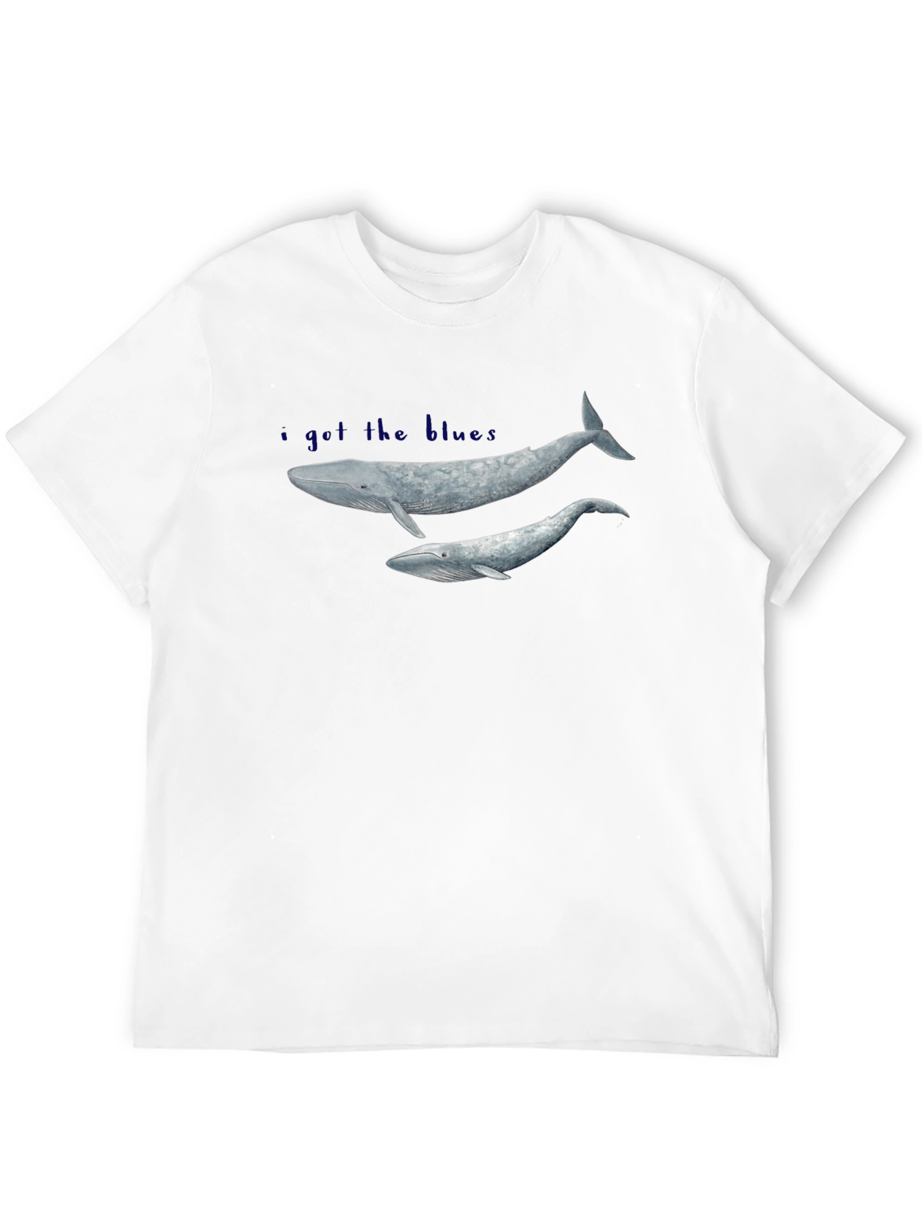 Whale Graphic Print T-Shirt