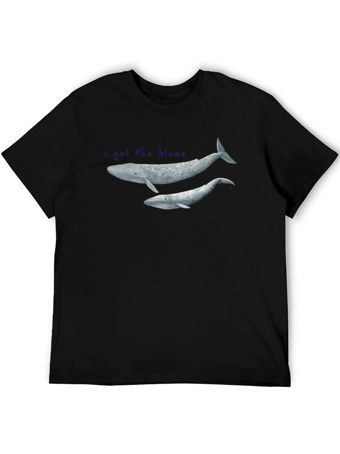Whale Graphic Print T-Shirt