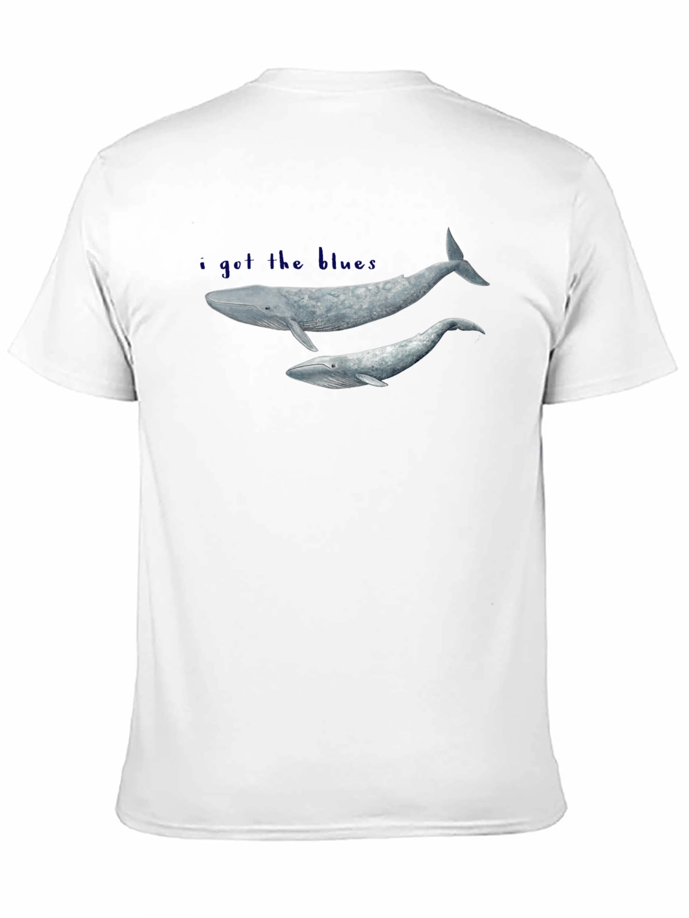 Whale Graphic Print T-Shirt