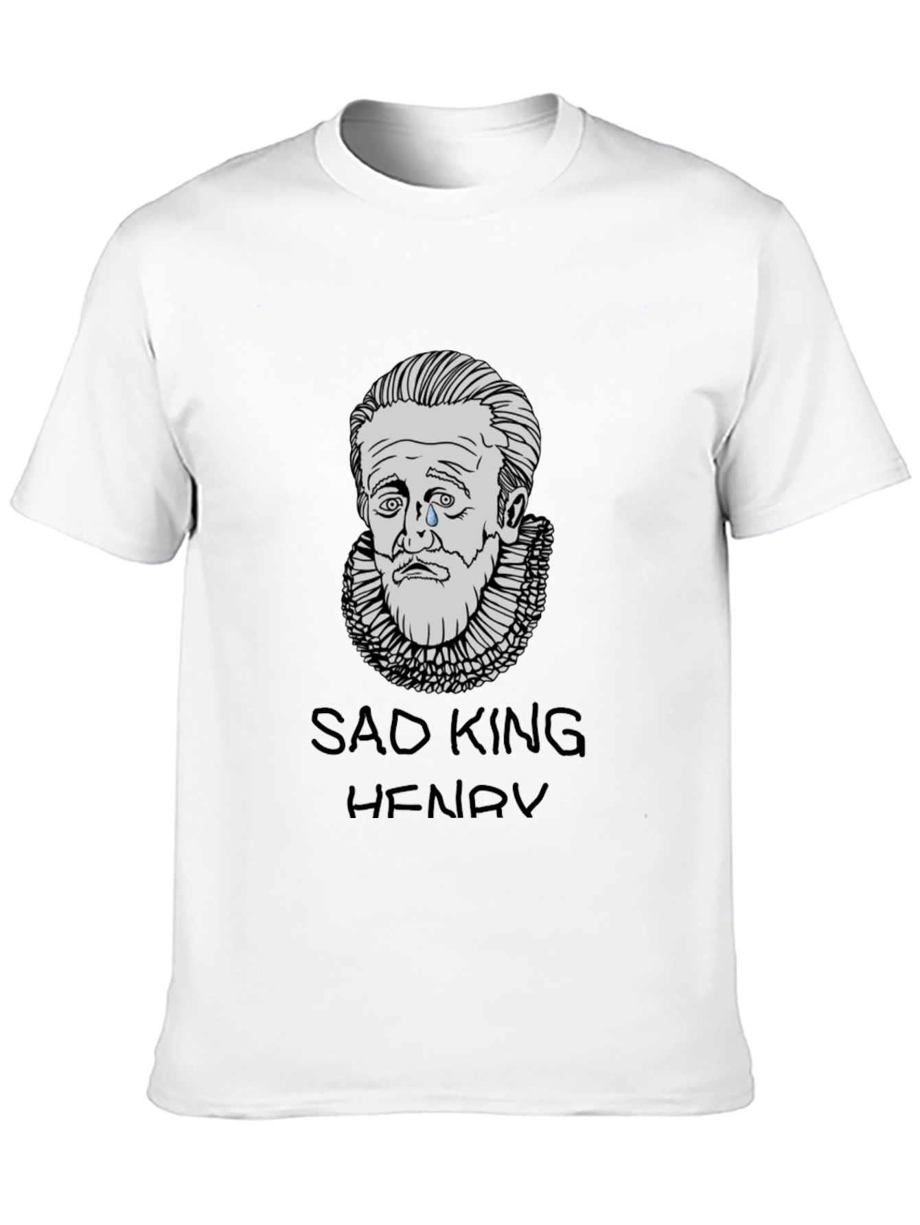 Sad King Henry Graphic Tee
