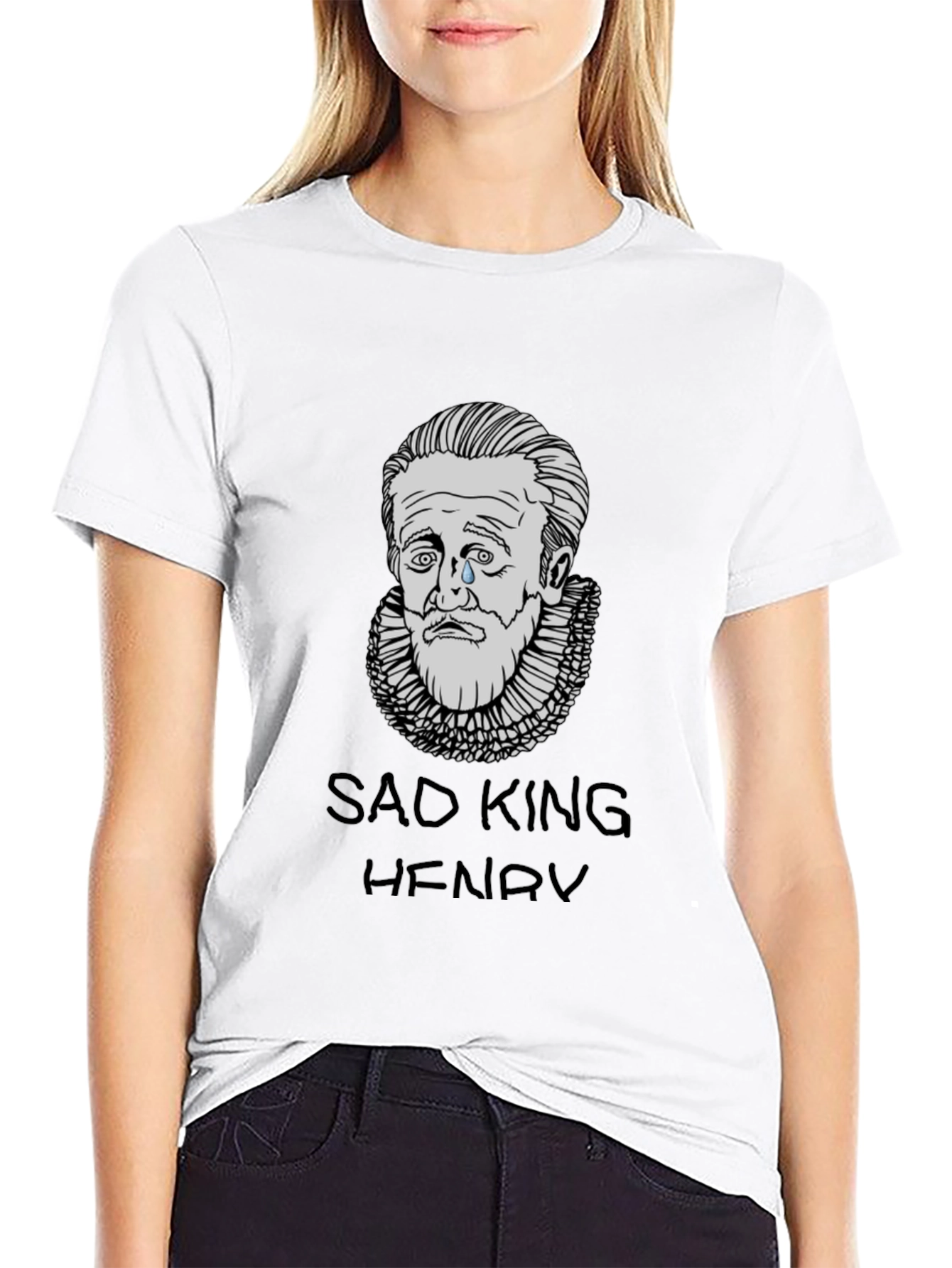 Sad King Henry Graphic Tee