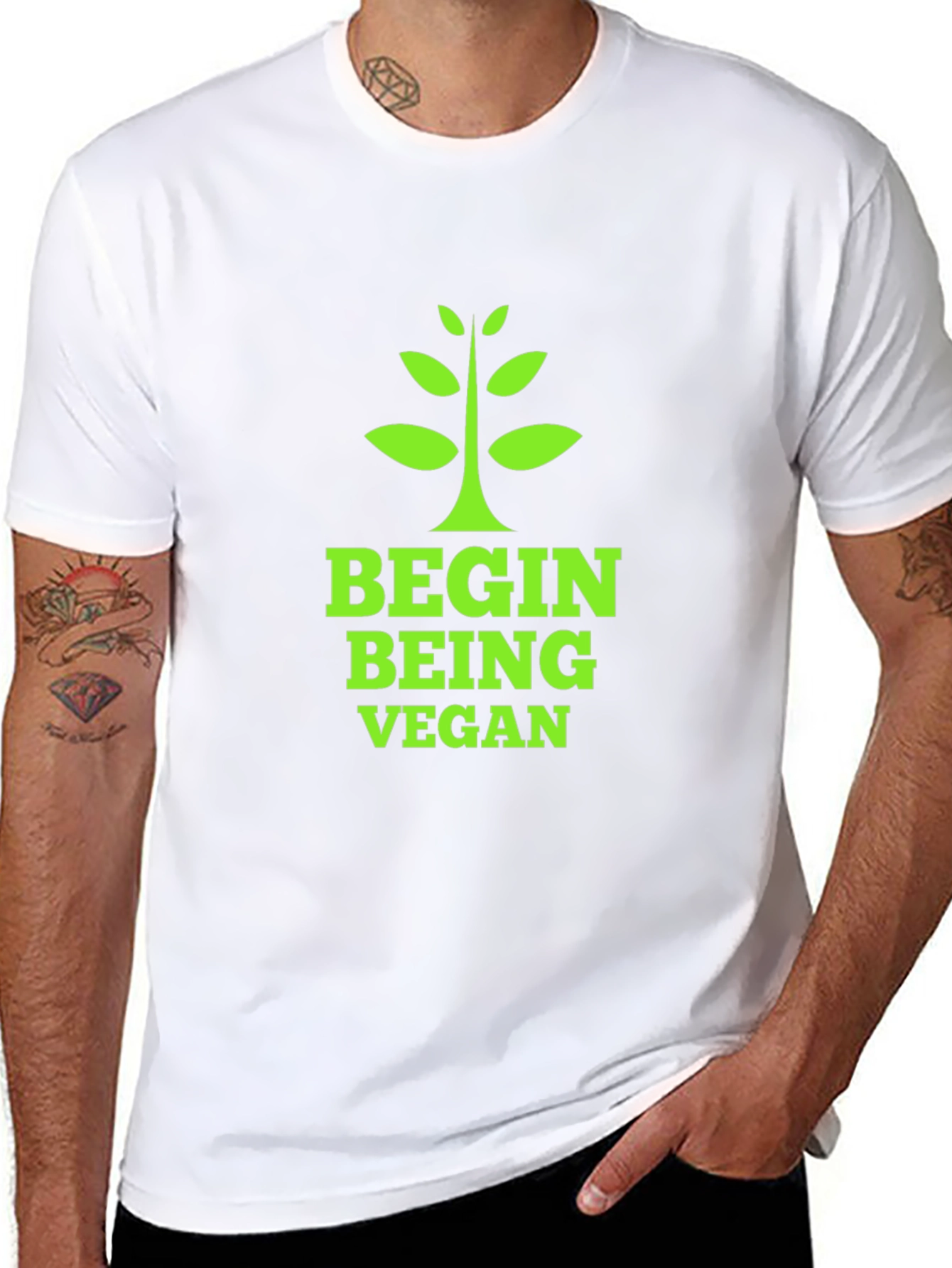 Begin Being Vegan T-Shirt