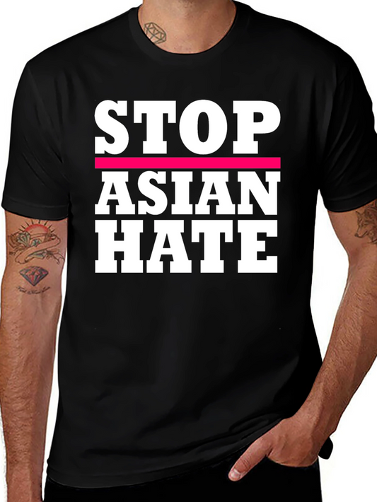 Stop Asian Hate T-Shirt - Black