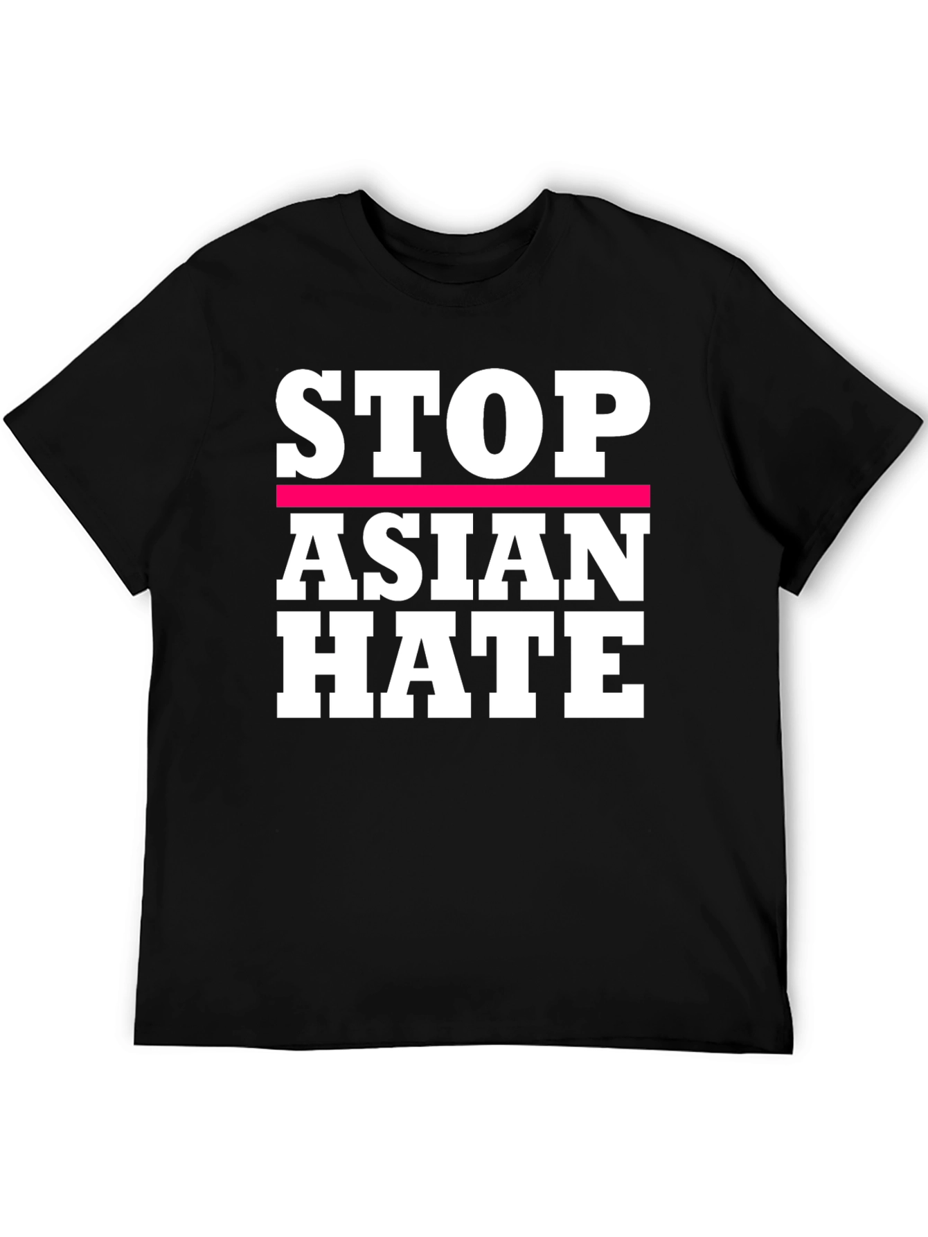 Stop Asian Hate T-Shirt - Black