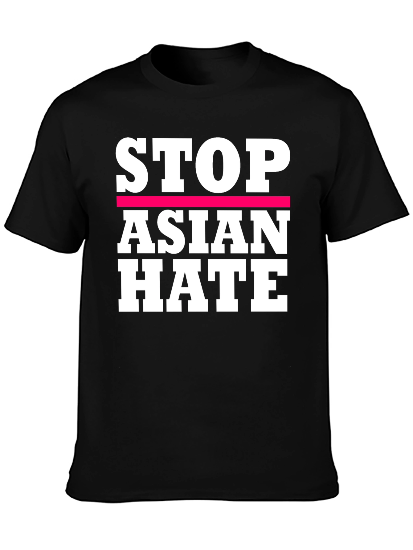 Stop Asian Hate T-Shirt - Black
