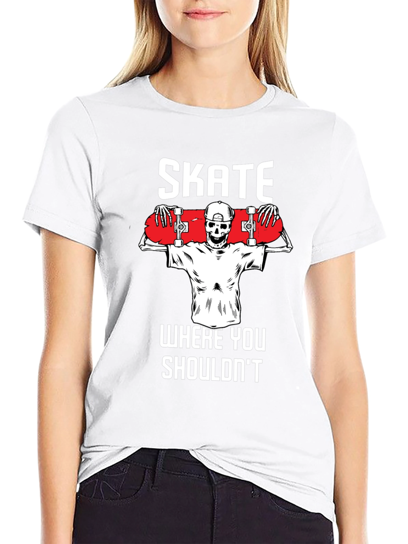 Skate Where You Shouldnt T-Shirt