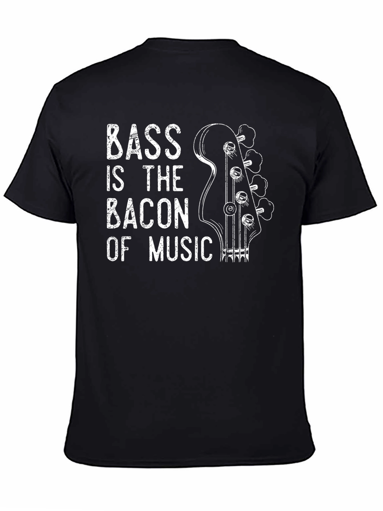 Bass is the Bacon of Music Graphic T-Shirt