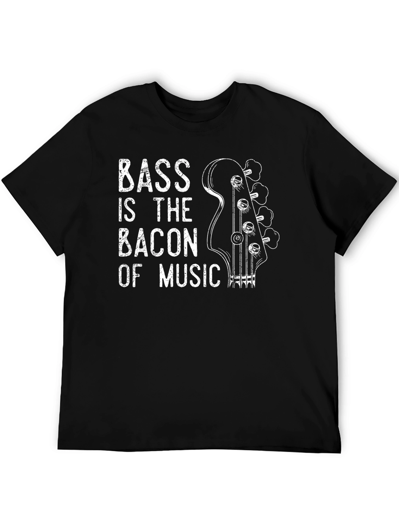 Bass is the Bacon of Music Graphic T-Shirt