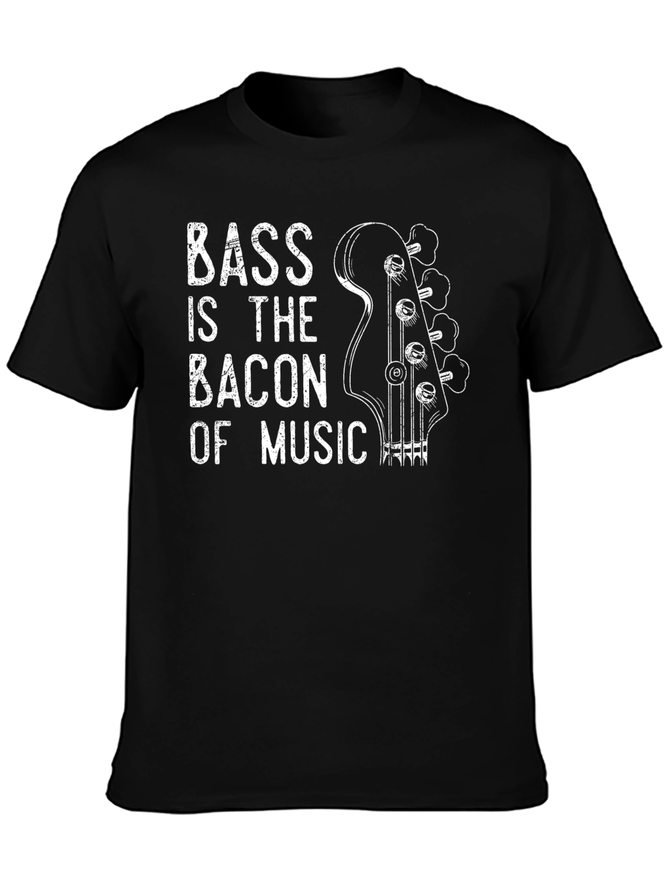 Bass is the Bacon of Music Graphic T-Shirt