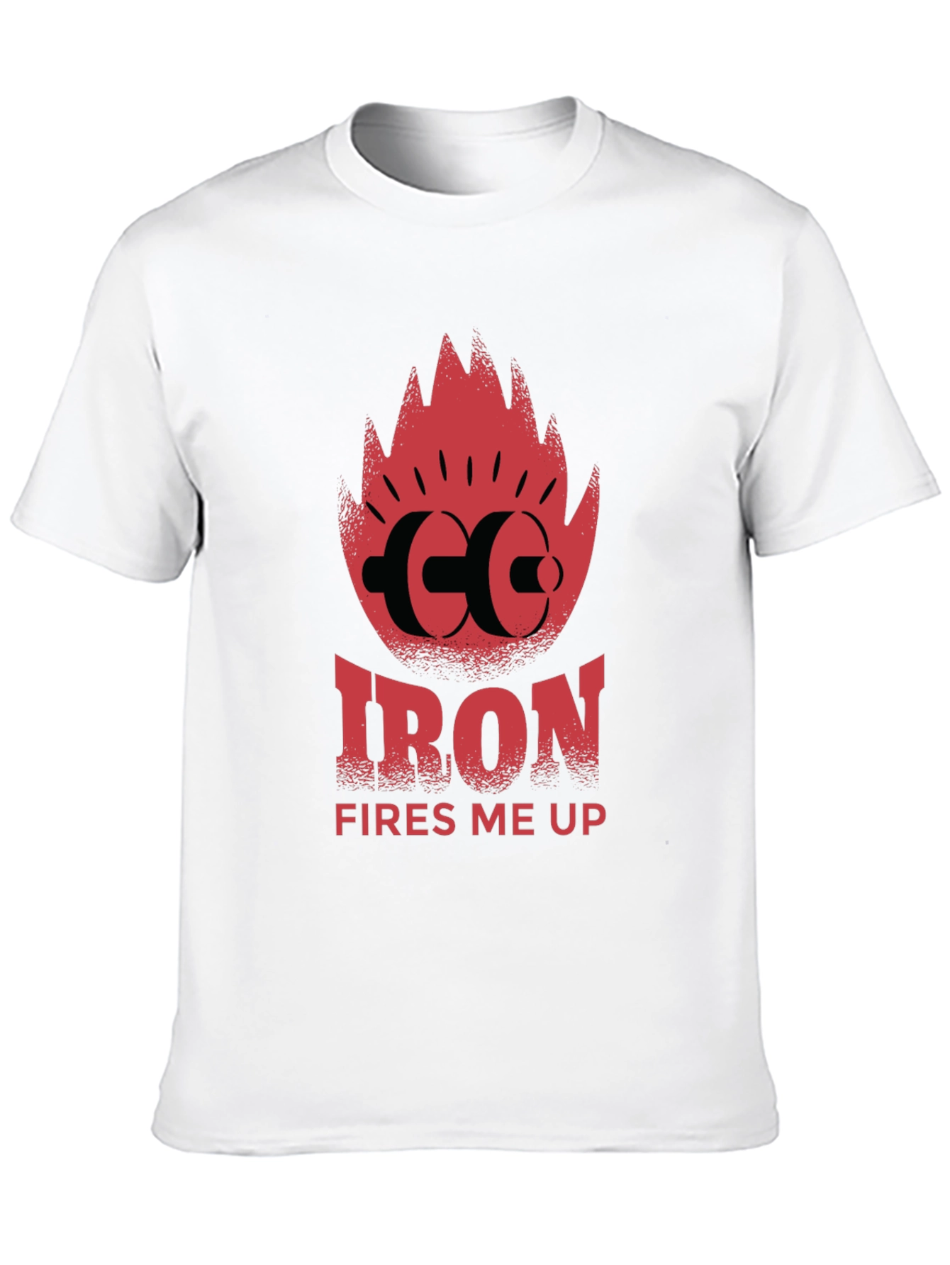 Iron Fires Me Up Graphic T-Shirt