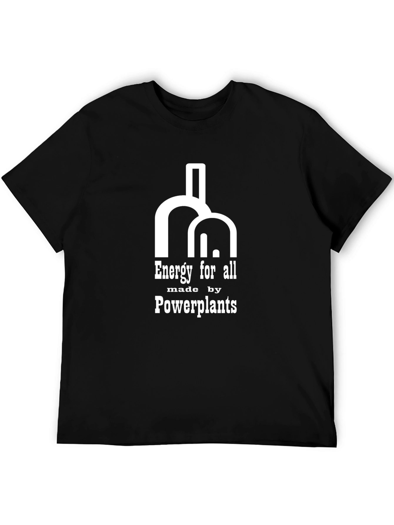 Energy for All Powerplants Graphic T-Shirt