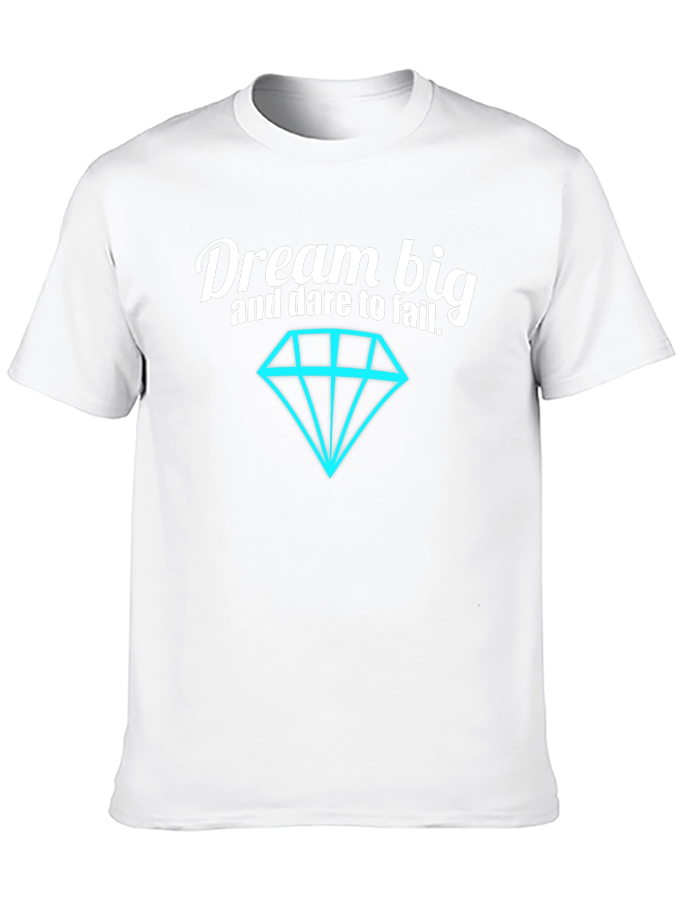 Dream Big Graphic Tee - Motivational Black T-Shirt