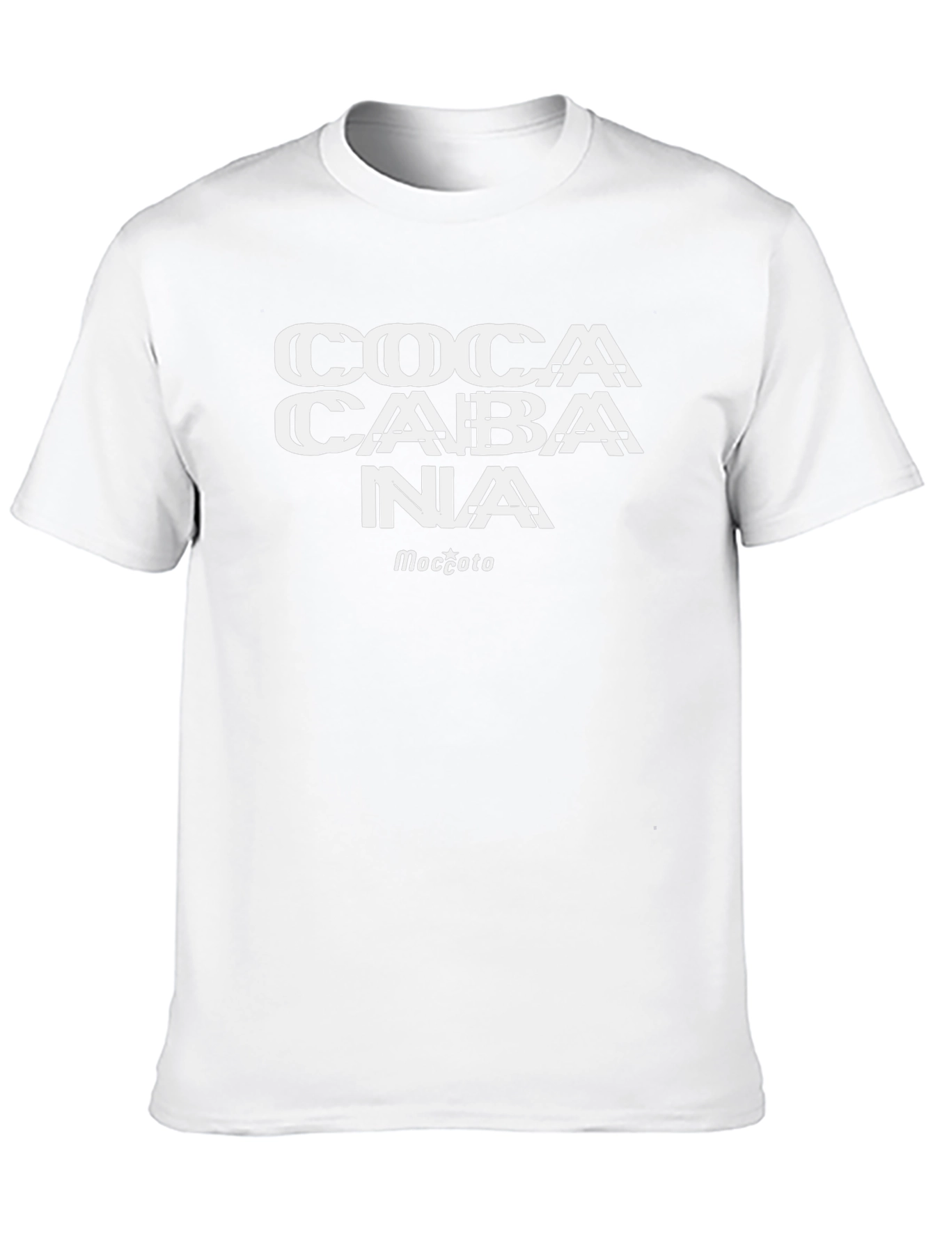Coca Cabana T-Shirt - Black Crew Neck