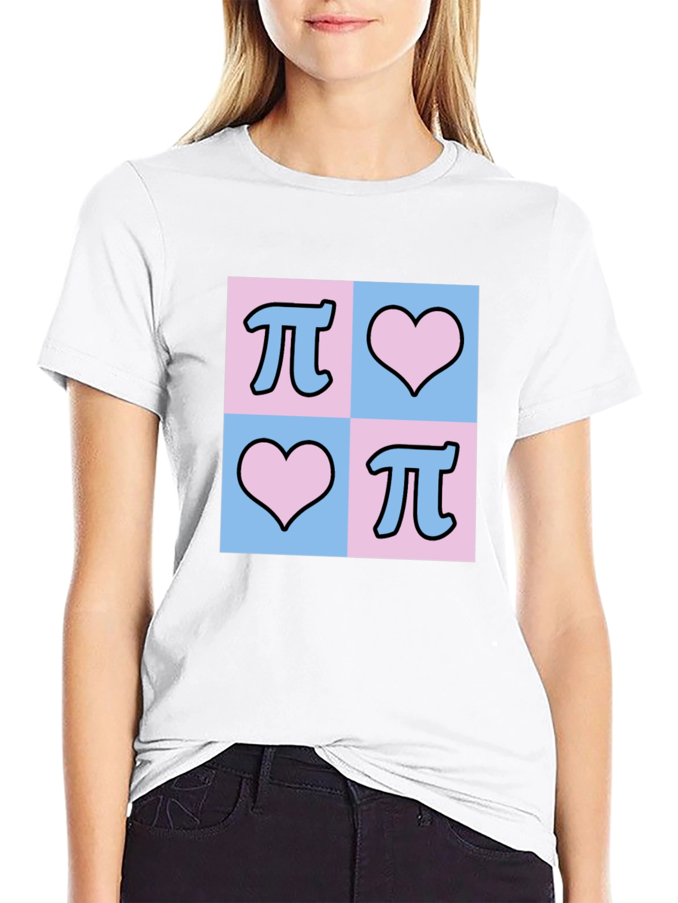 Math Pi Heart T-Shirt: Nerd Love Tee