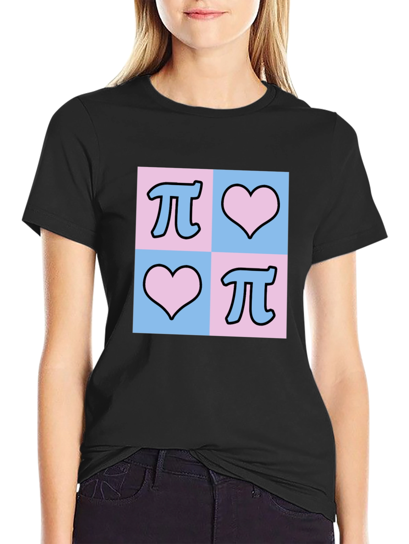 Math Pi Heart T-Shirt: Nerd Love Tee