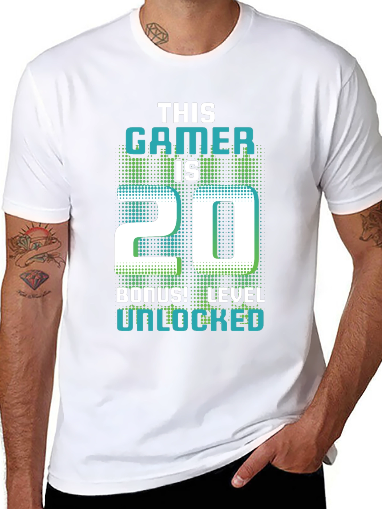 Gamer Level 20 Unlocked T-Shirt