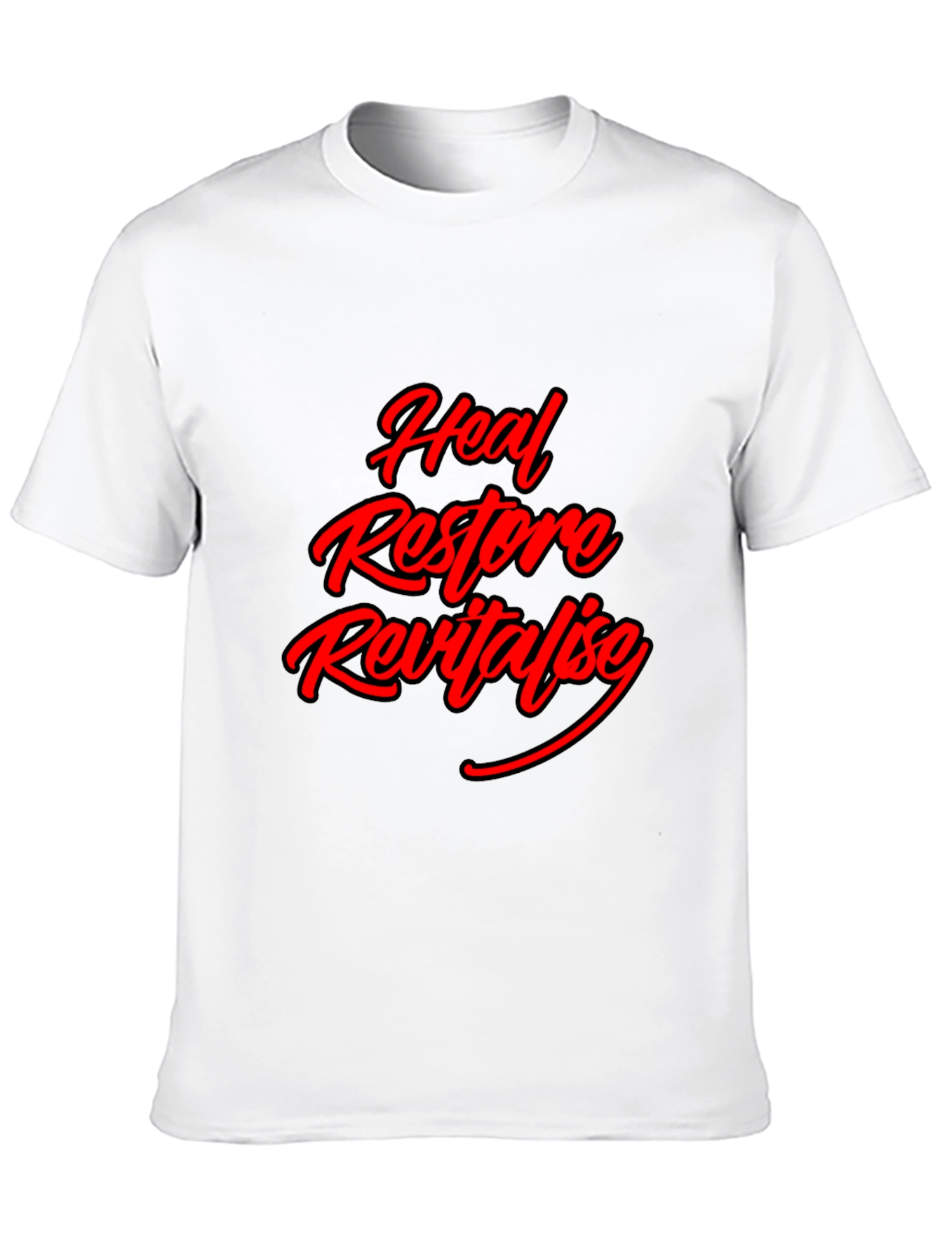 Heal Restore Revitalise Graphic T-Shirt