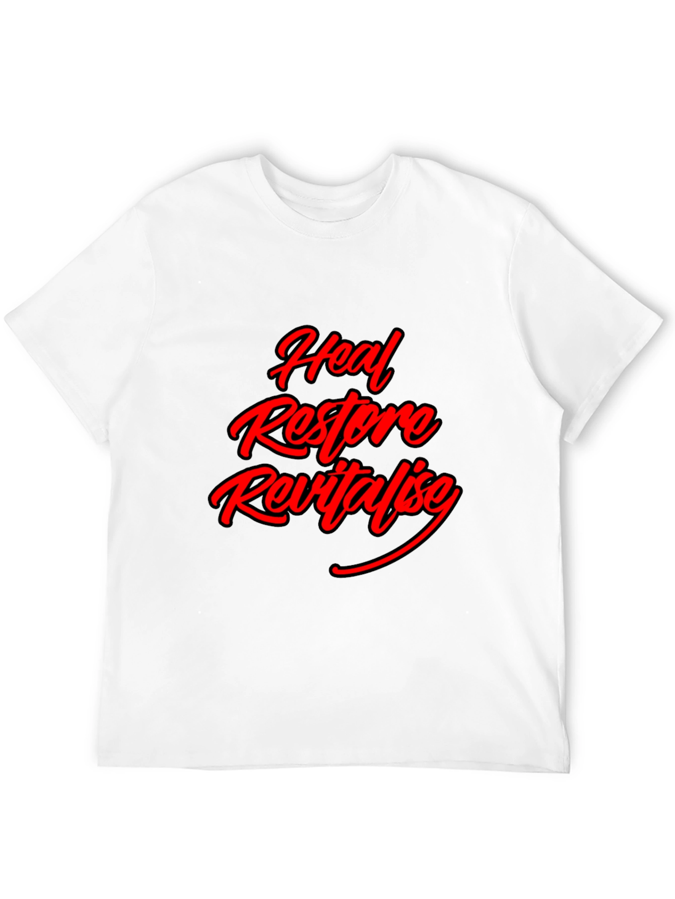 Heal Restore Revitalise Graphic T-Shirt