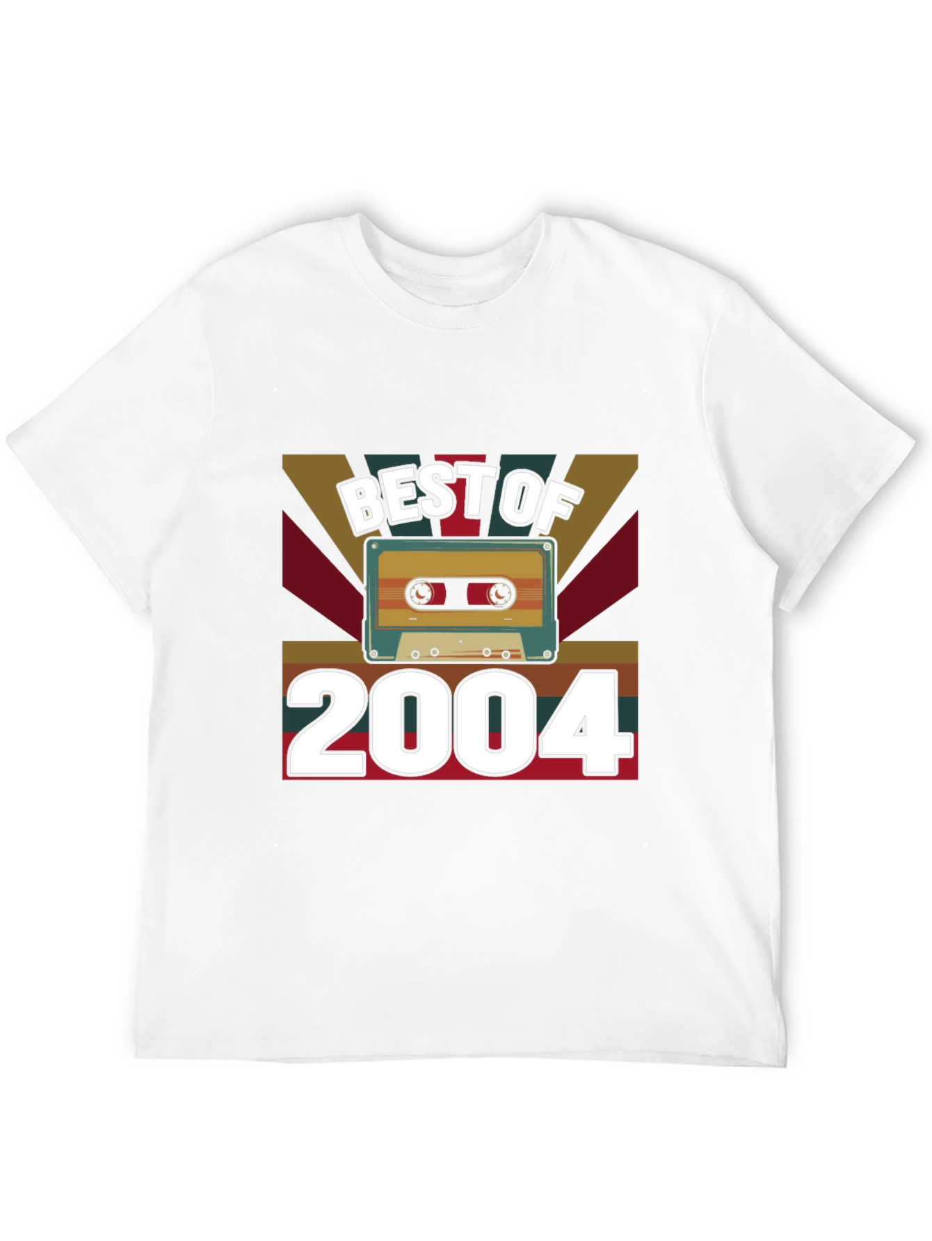 Best of 2004 Cassette Tape Graphic T-Shirt