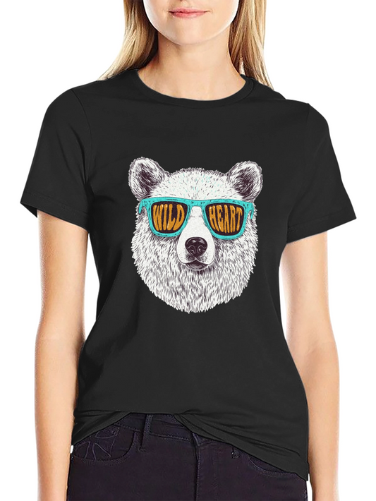 Cool Bear Graphic Tee - Wild Heart Design