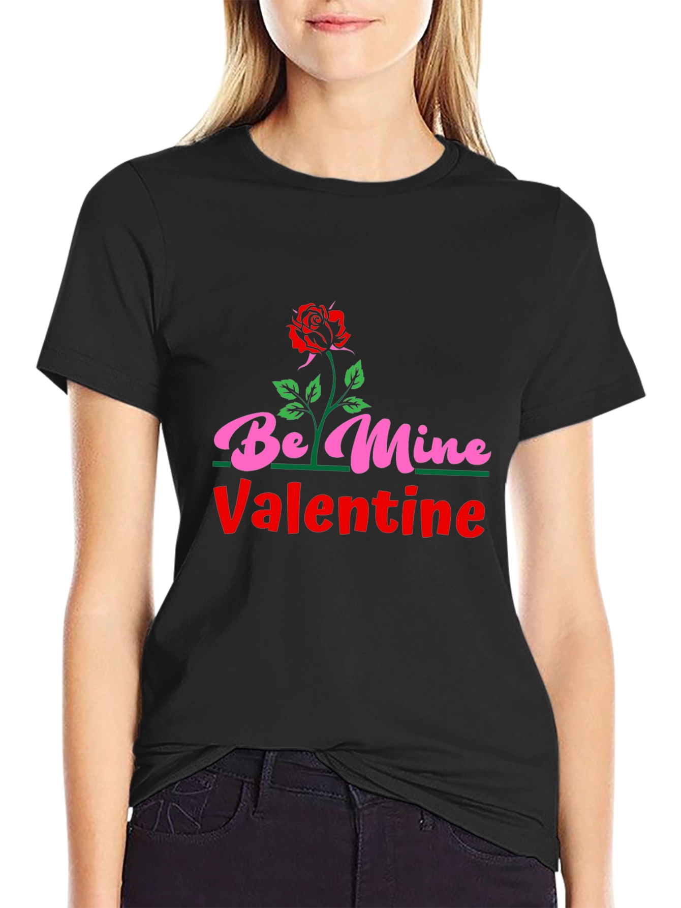Be Mine Valentine Graphic T-Shirt