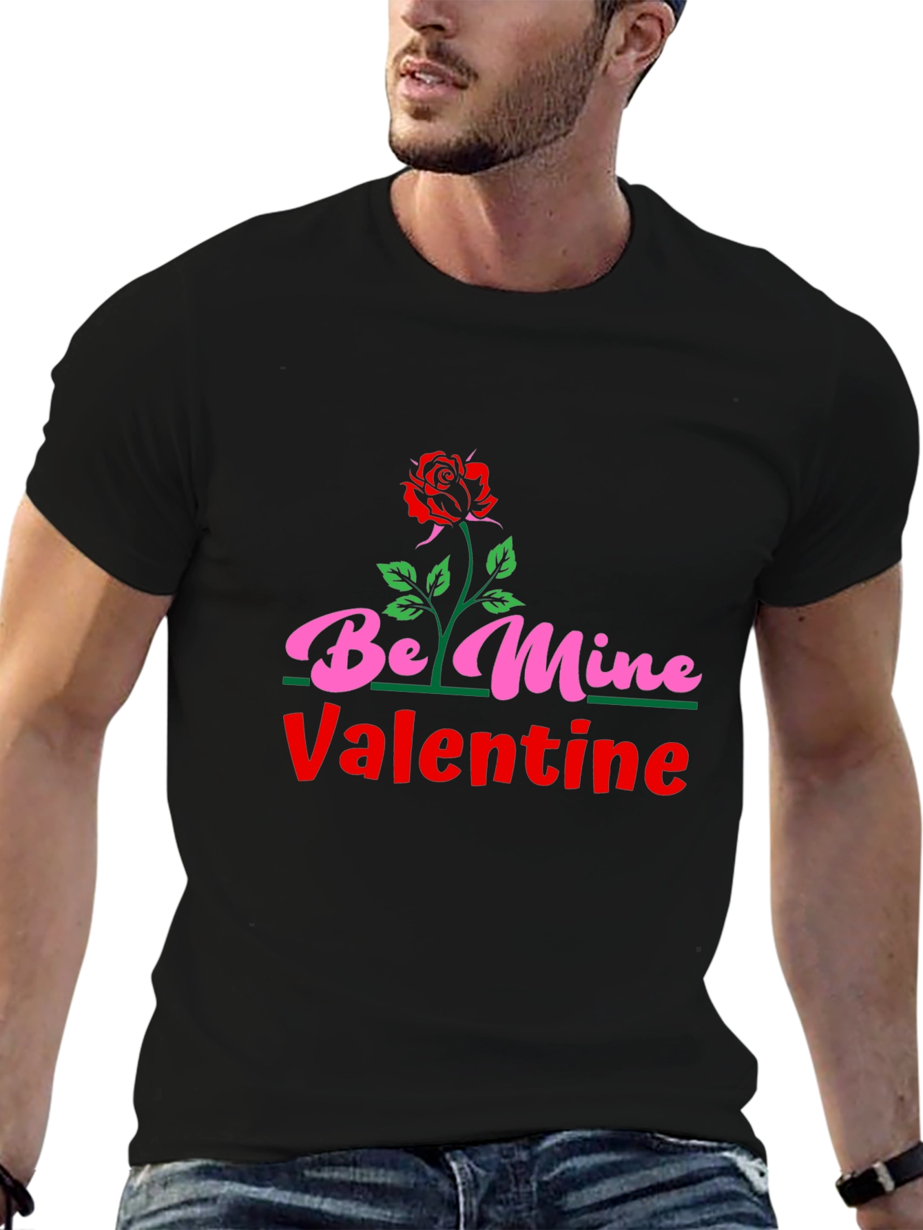 Be Mine Valentine Graphic T-Shirt