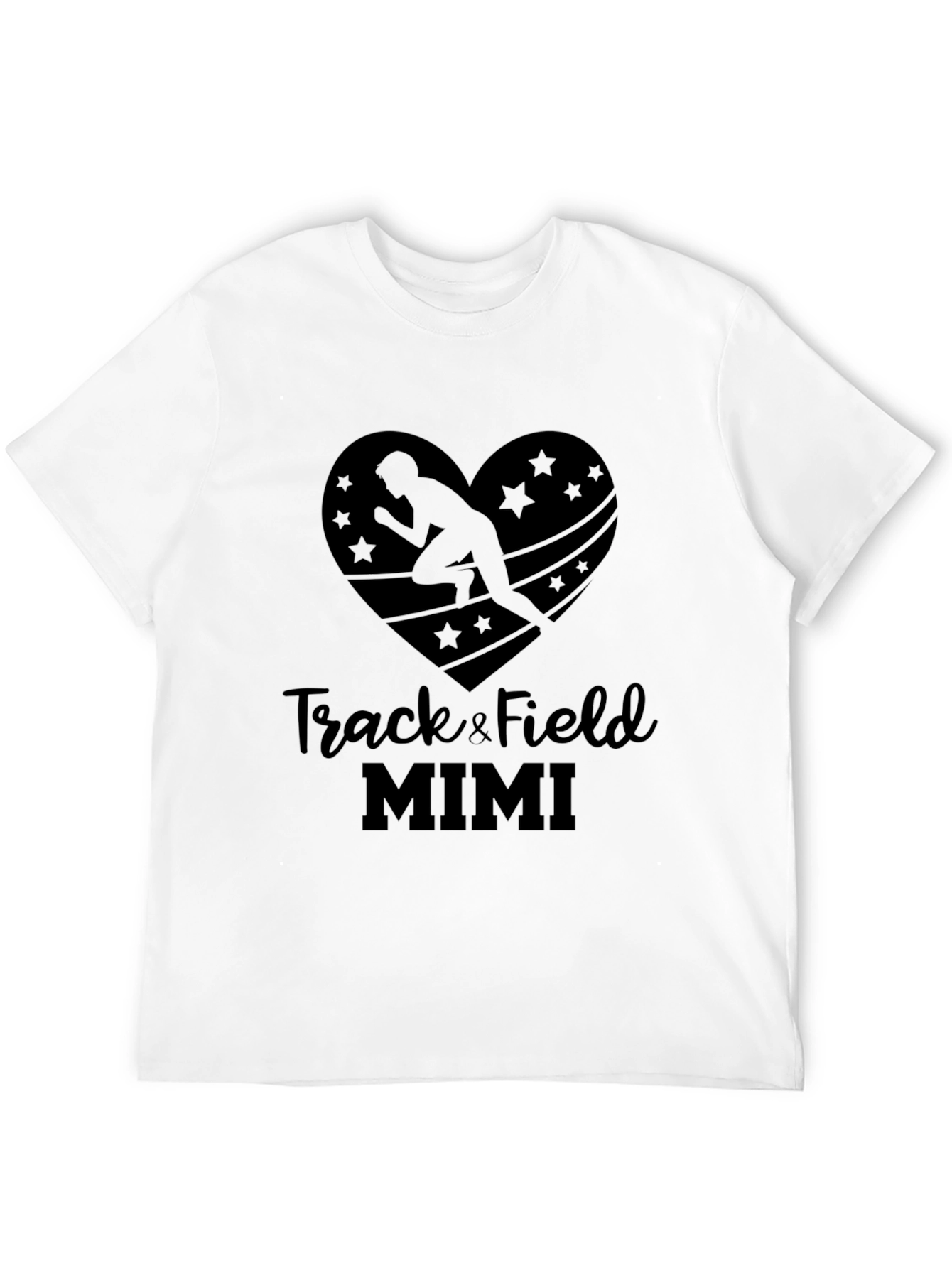 Track & Field Mimi Black T-Shirt