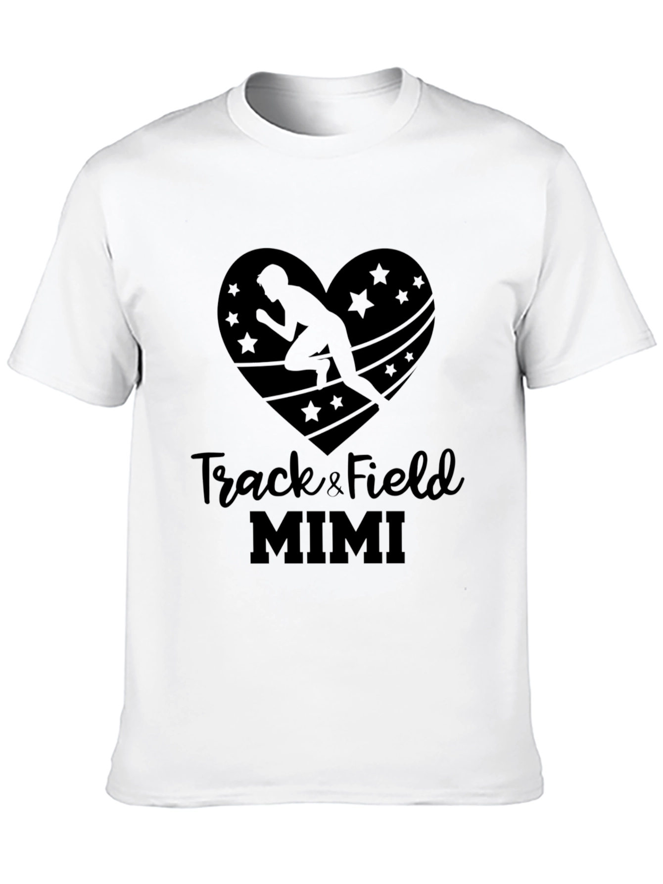 Track & Field Mimi Black T-Shirt