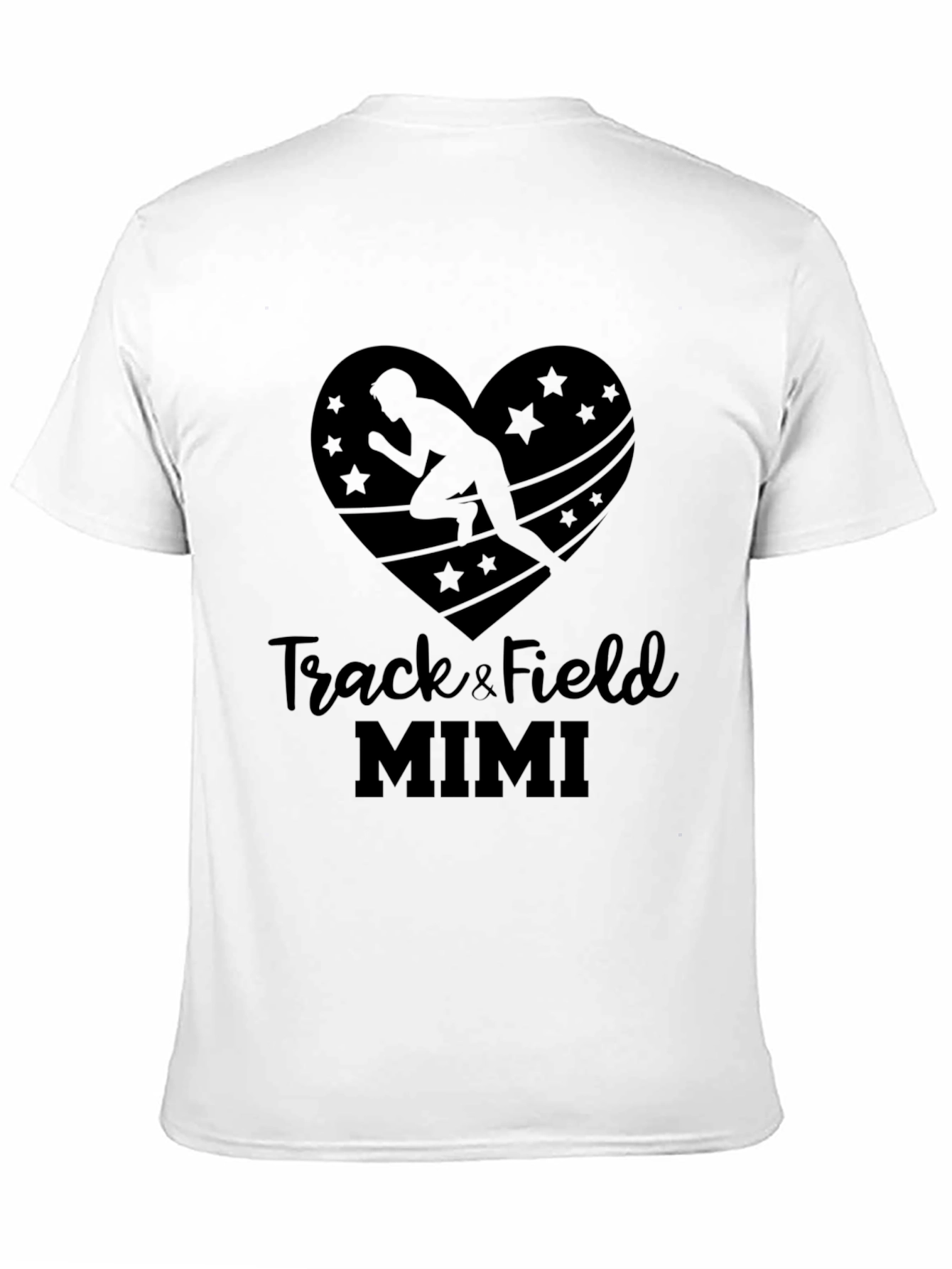 Track & Field Mimi Black T-Shirt