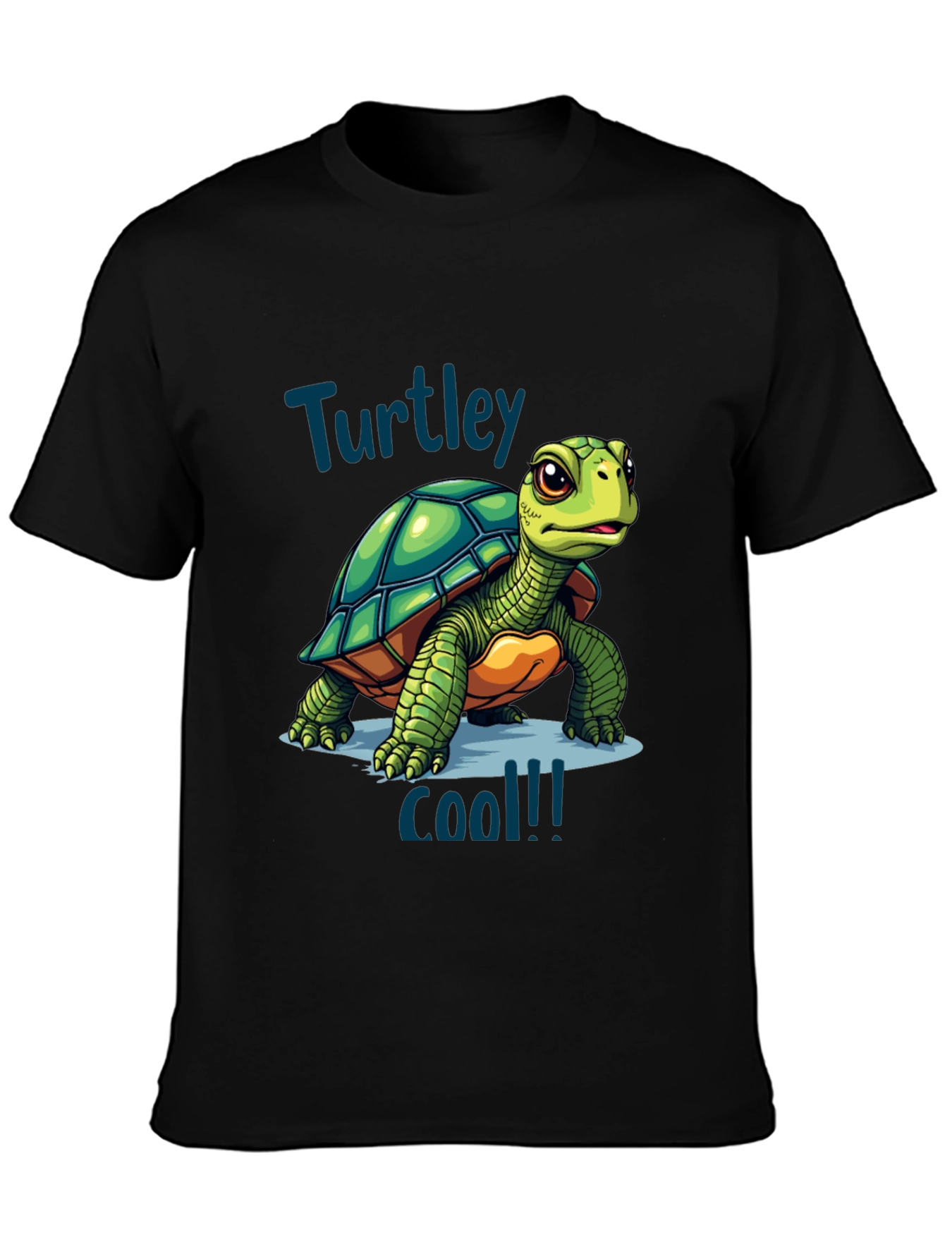 Turtley Cool T-Shirt - Fun Turtle Graphic Tee
