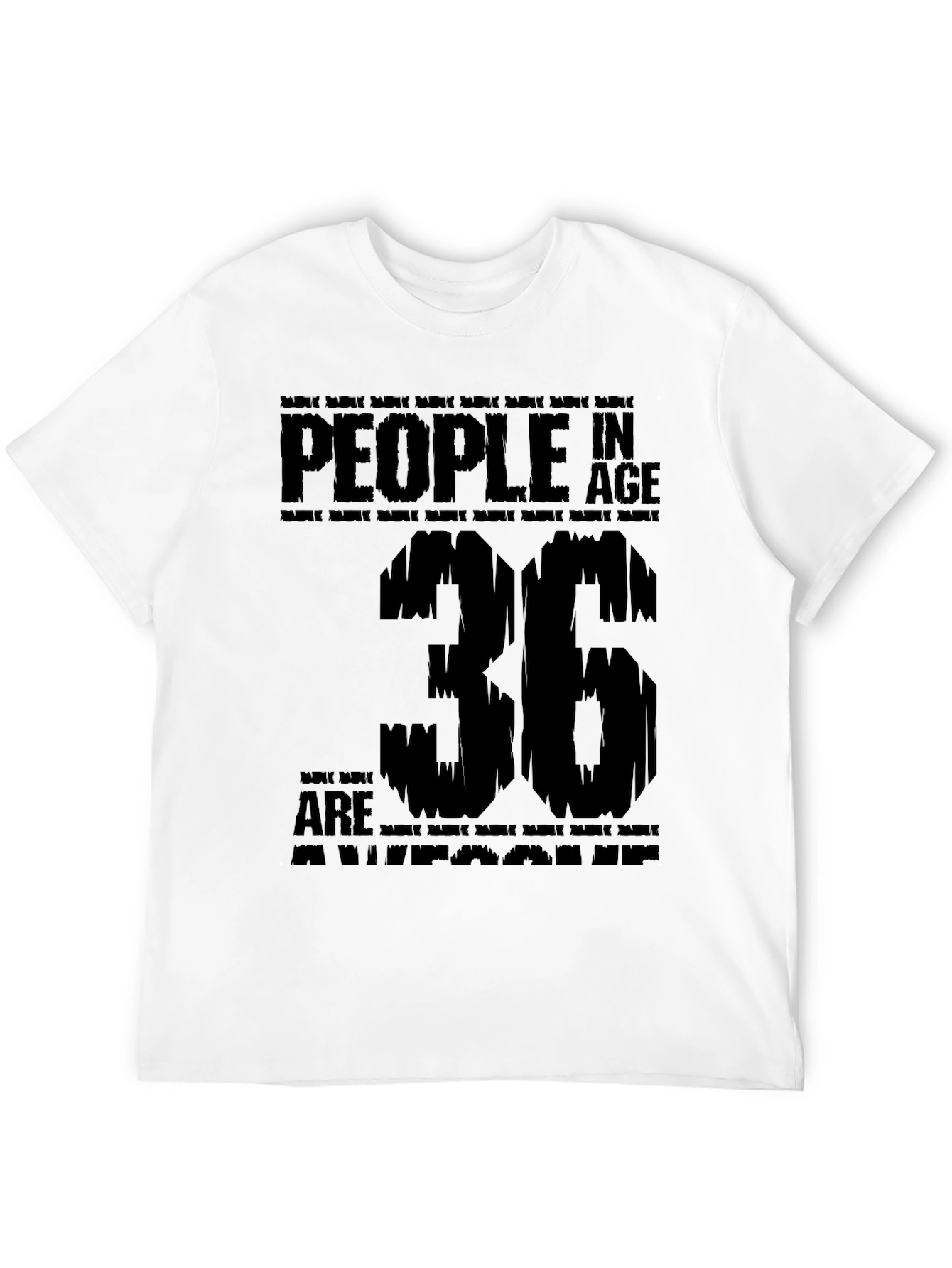 36 Years Old Awesome Birthday T-Shirt